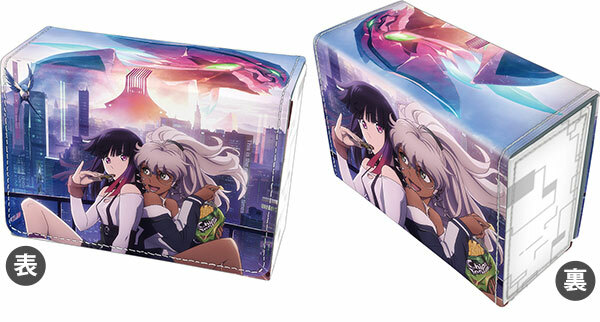 合皮製デッキケースW メタリックルージュ「ルジュ＆ナオミ」