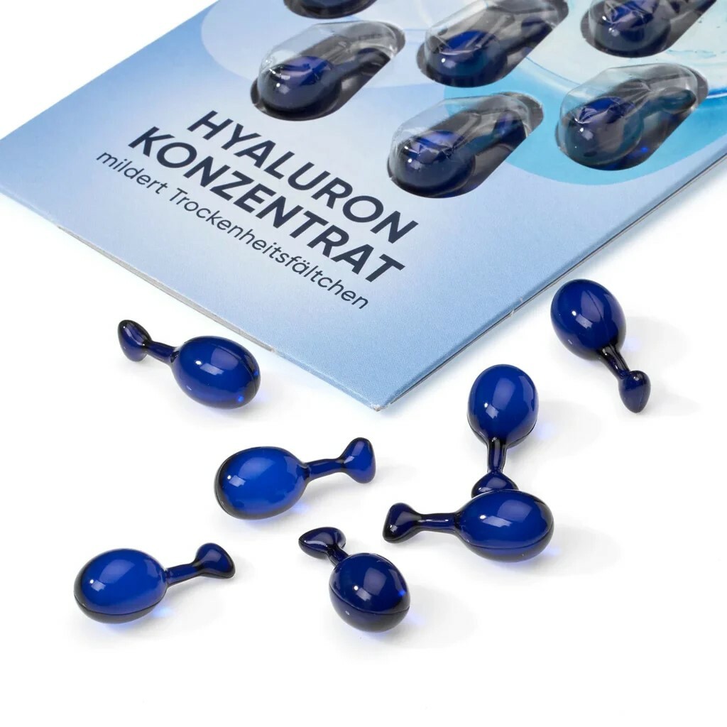 Balea 芭樂雅 透明質酸保濕精華膠囊 7粒裝 - 藍 (平行進口)  (4010355585516)