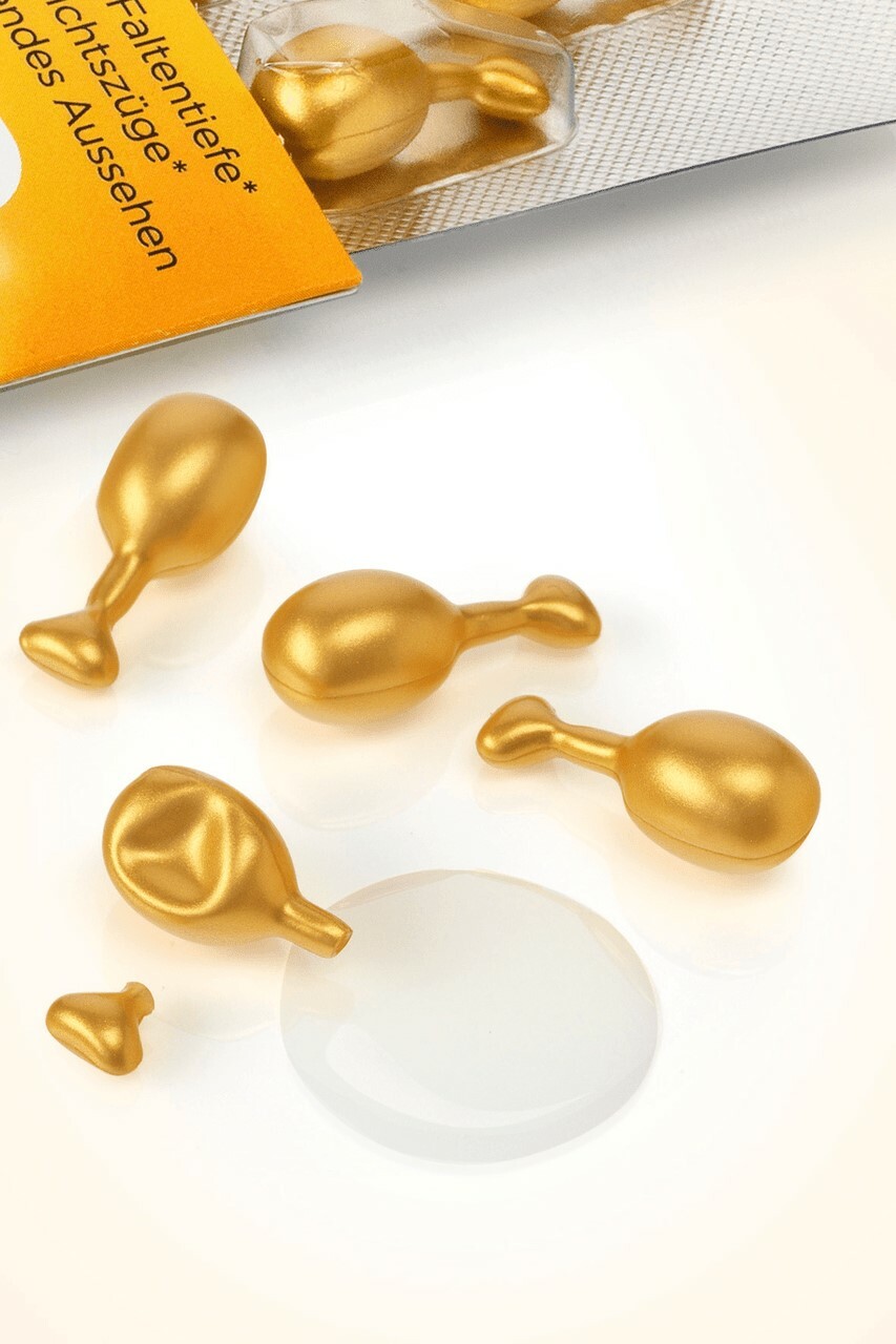 Balea Q10緊致提拉抗皺細紋精華膠囊7粒 -黃 （平行進口） (4010355585547)