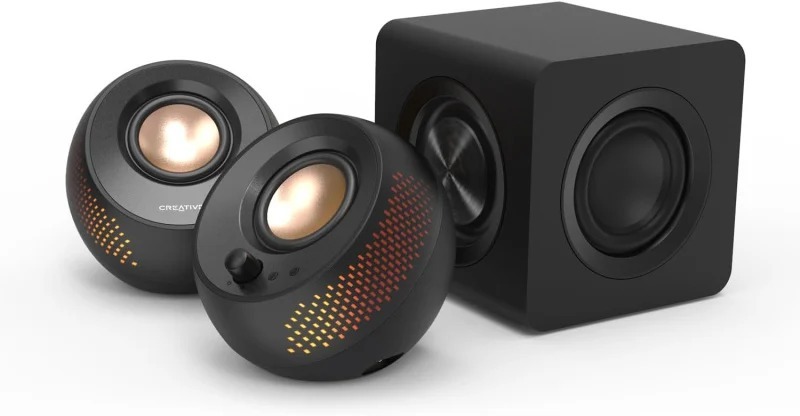 Creative Pebble X Plus 2.1 RGB Speakers with Subwoofer