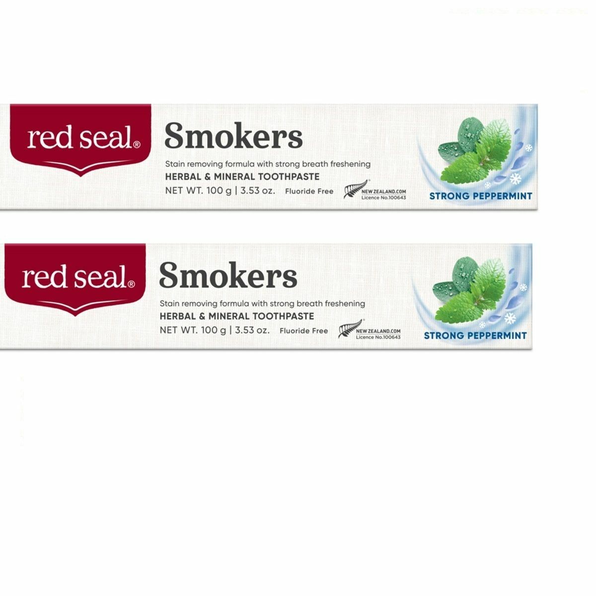 紅印 - 去煙漬牙膏100g x2 支 (平行進口) (9415991240204)