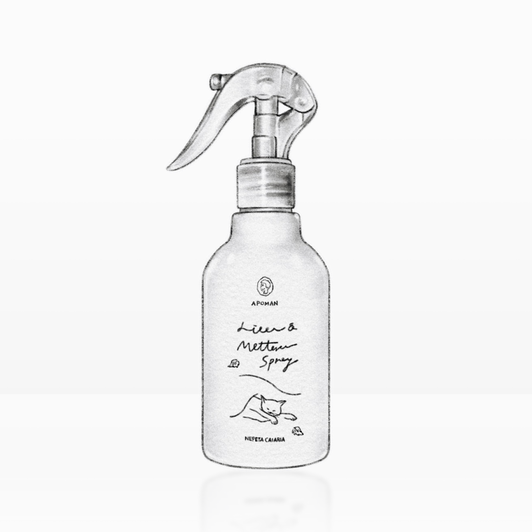(母親節活動賣場/限時)/＄0運費方案⏰  APOMAN 驅蟲少年® : 衣物與寢具噴霧『貓咪家庭專用』/ 貓咪友善配方 (噴床墊，貓咪可能會來和你一起睡！) <純貓薄荷成分> #貓咪紓壓 #貓窩 #織物消臭 #寵物除臭