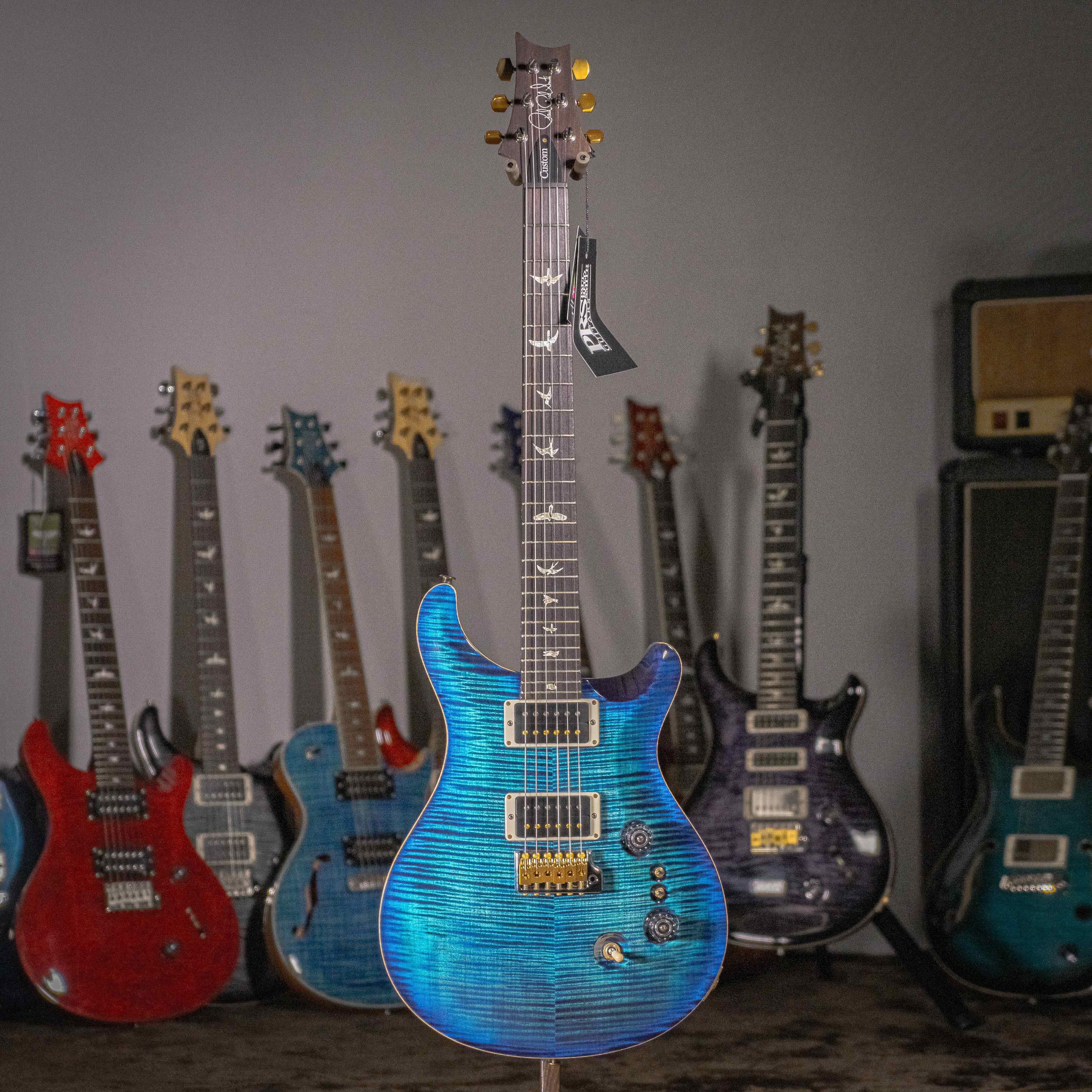 PRS Custom 24-08 10 Top Carroll Blue 電吉他