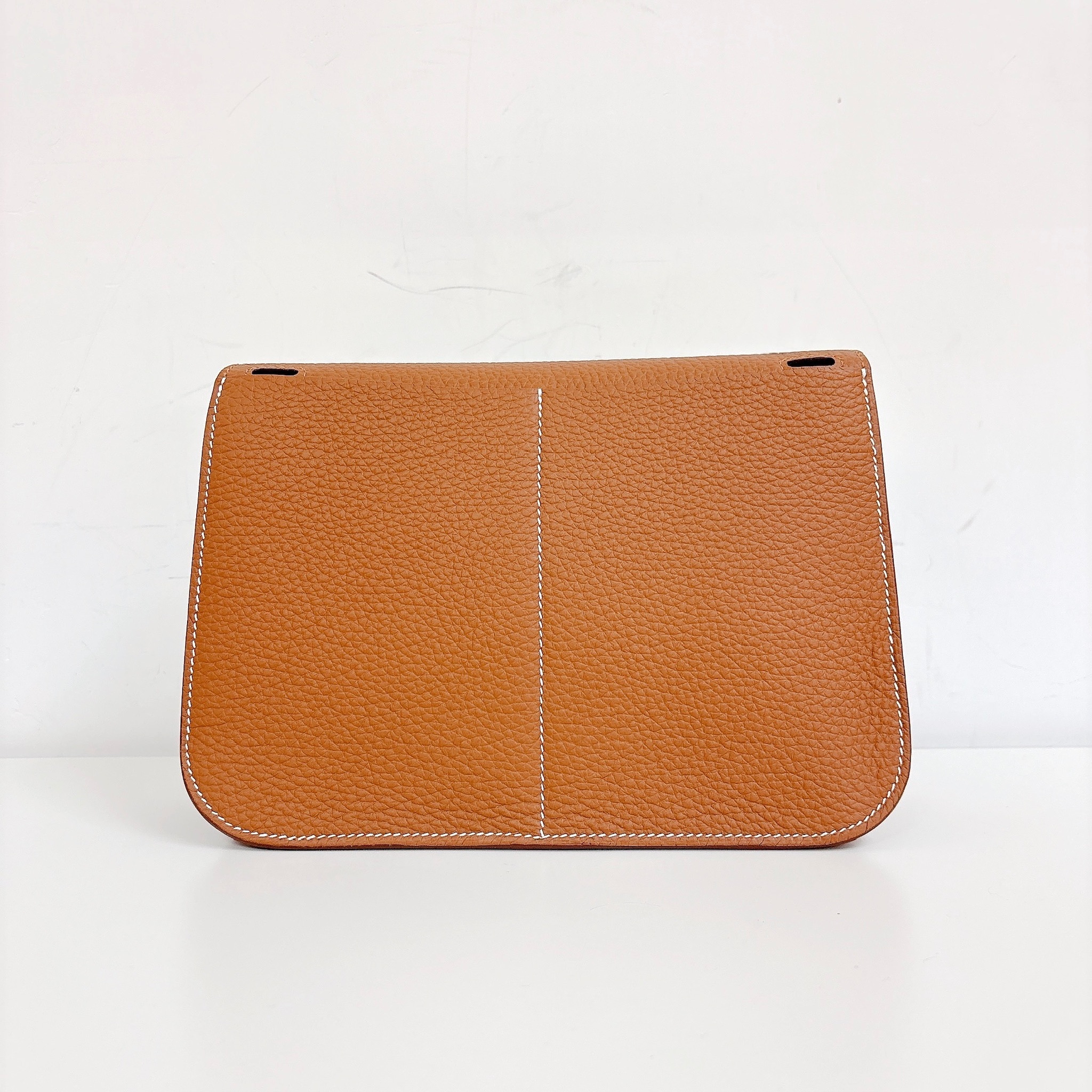 Hermes Halzan 25 Bag - Brown / Ghw