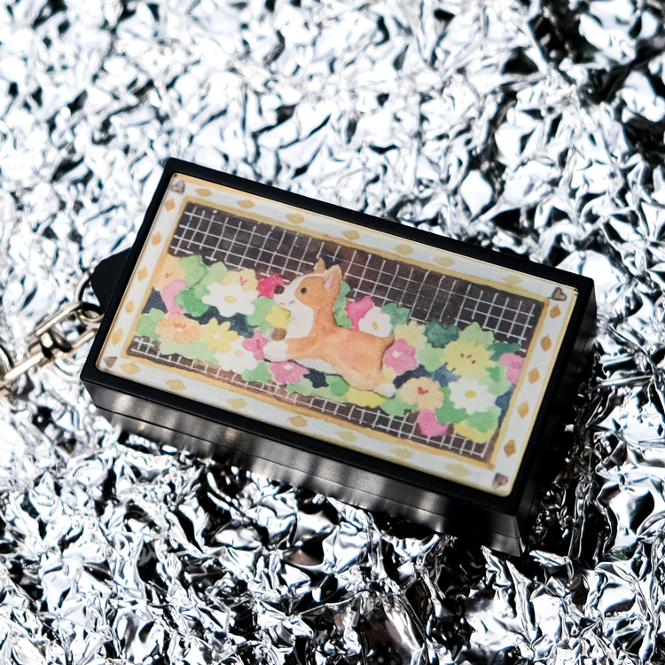 一氏夫婦 Escouple｜燈箱鑰匙圈｜狗