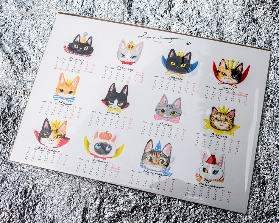 一氏夫婦 Escouple｜2025 年曆