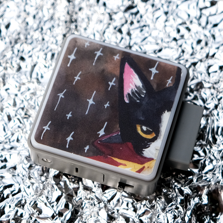 一氏夫婦 Escouple｜貓咪燈牌｜黑貓