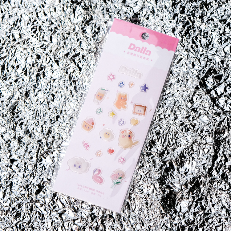Dalla｜立體貼紙｜一般版
