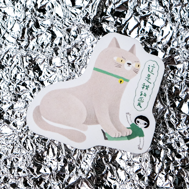 鳥控 bird cone｜防水貼紙｜這是我的愛