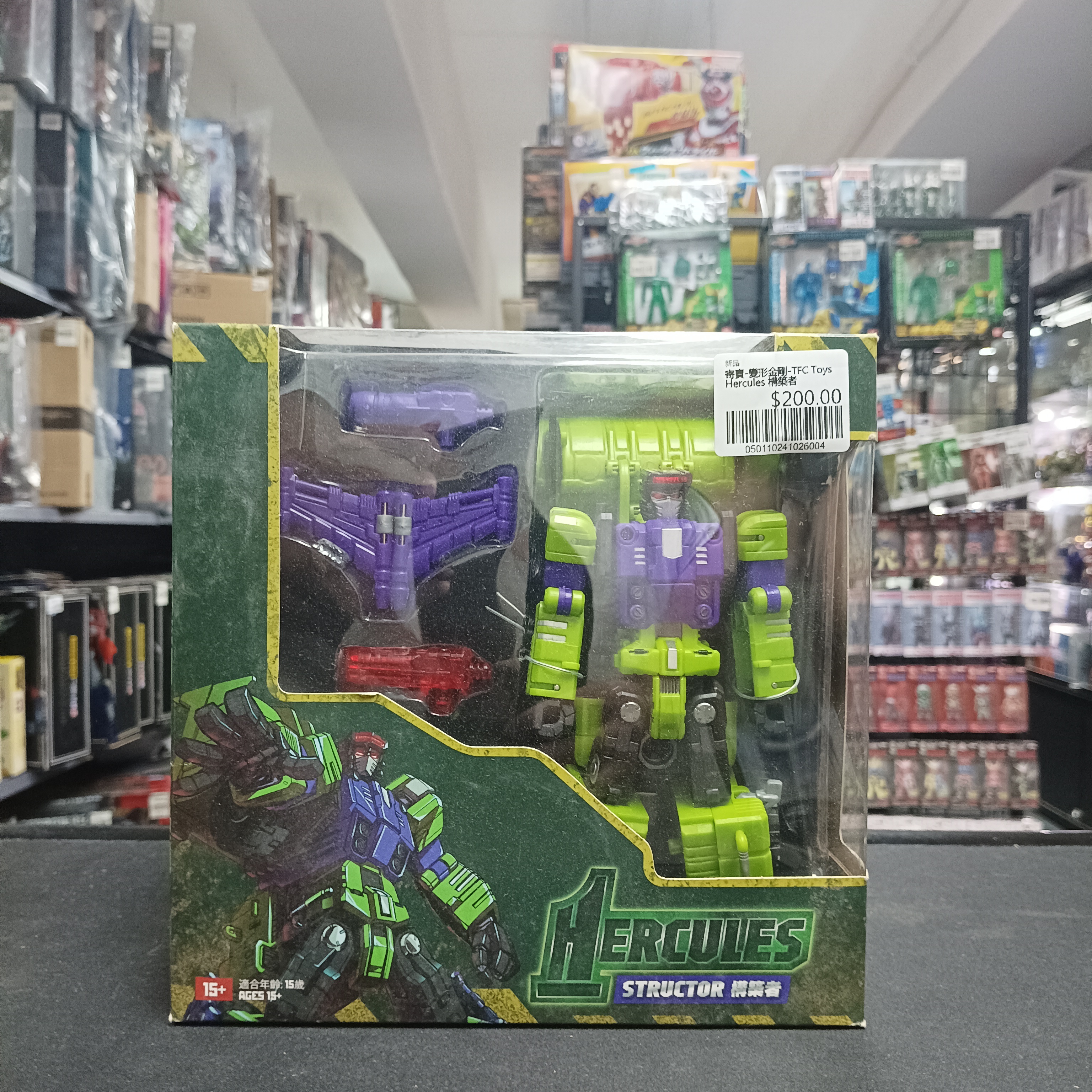 寄賣-變形金剛-TFC Toys Hercules 構築者
