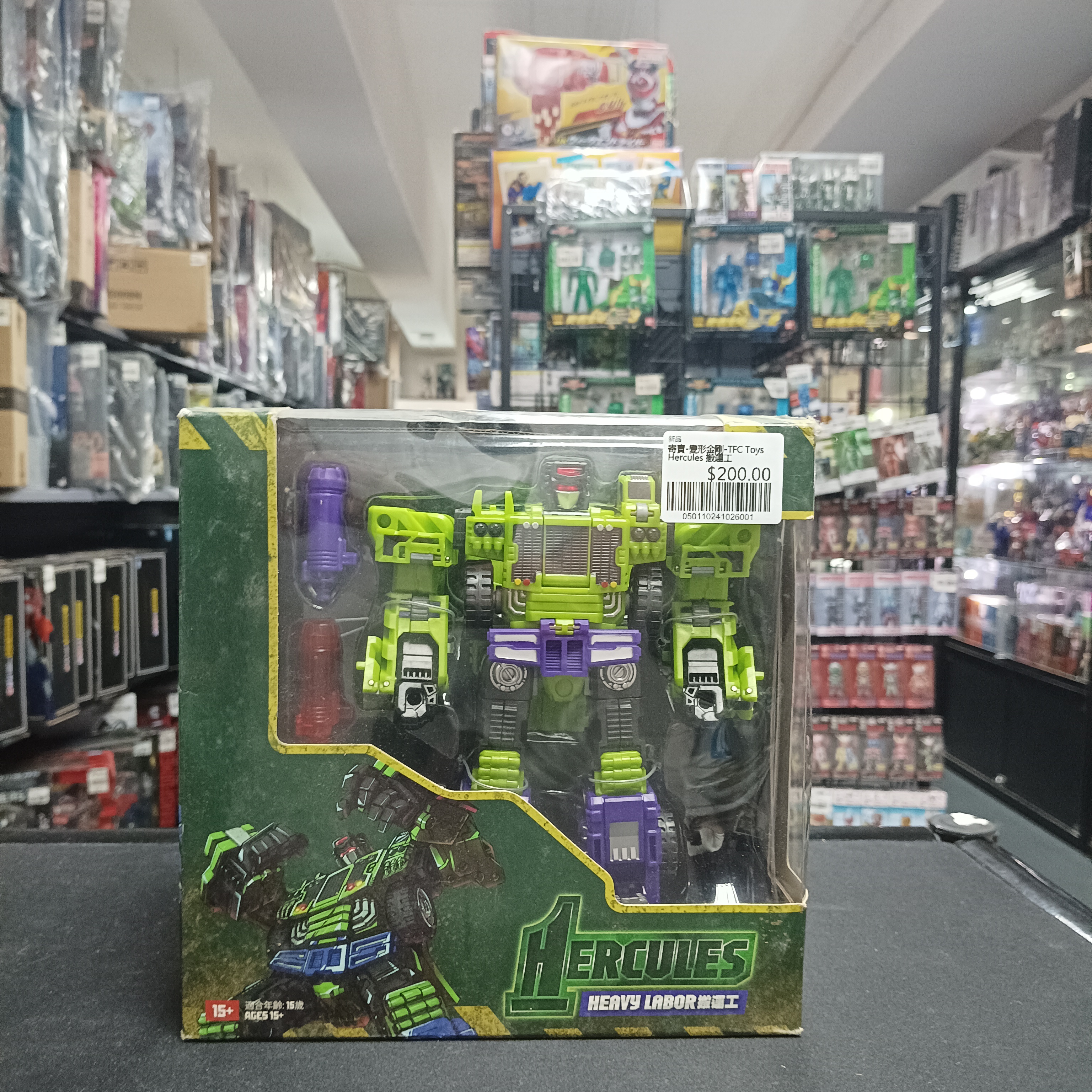 寄賣-變形金剛-TFC Toys Hercules 搬運工
