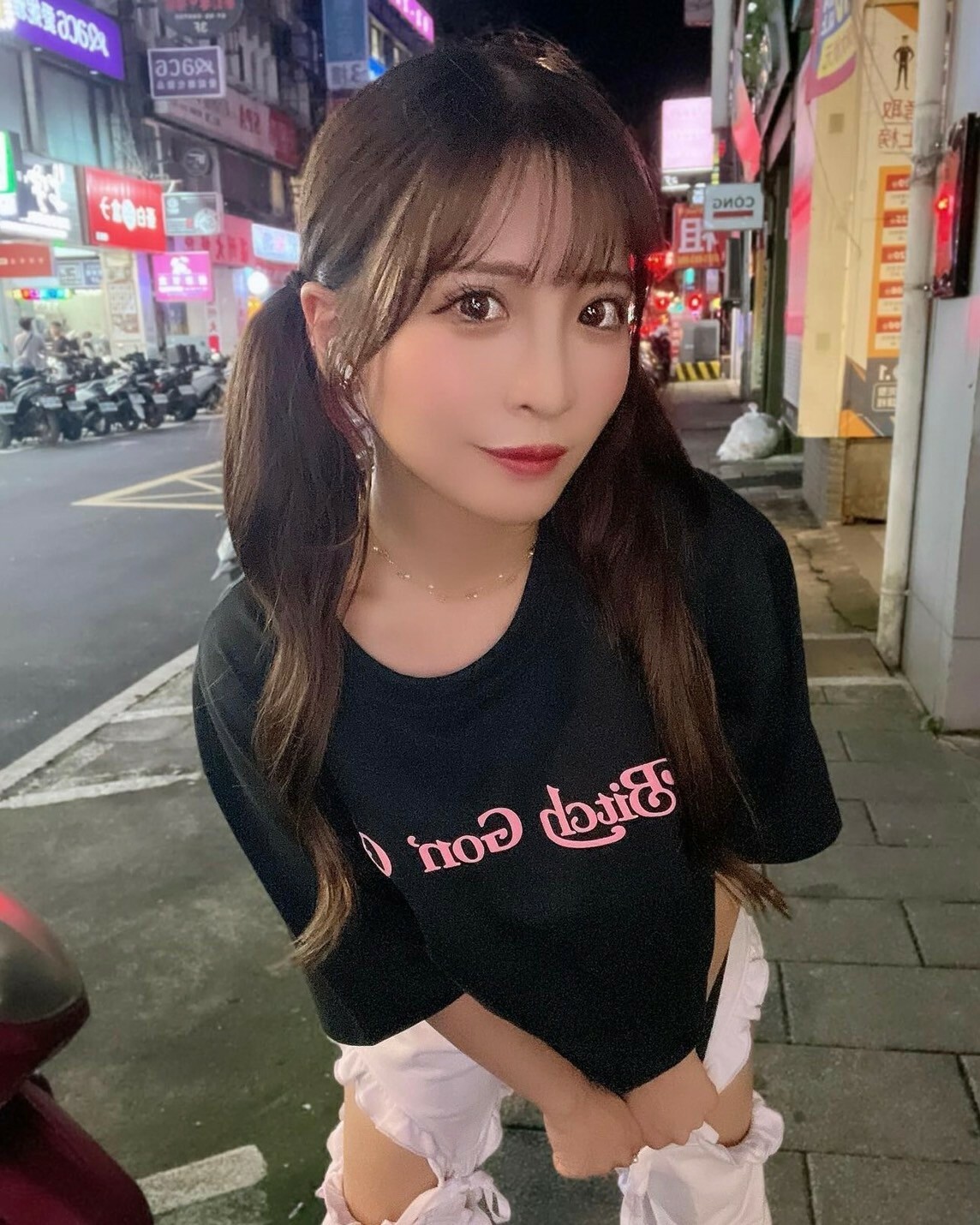 RENAISSANCE 限定配色 黑粉發泡字體 *子去哭短袖 “*B**ch Gon’ Cry Tee‘’ (Black/Pink)