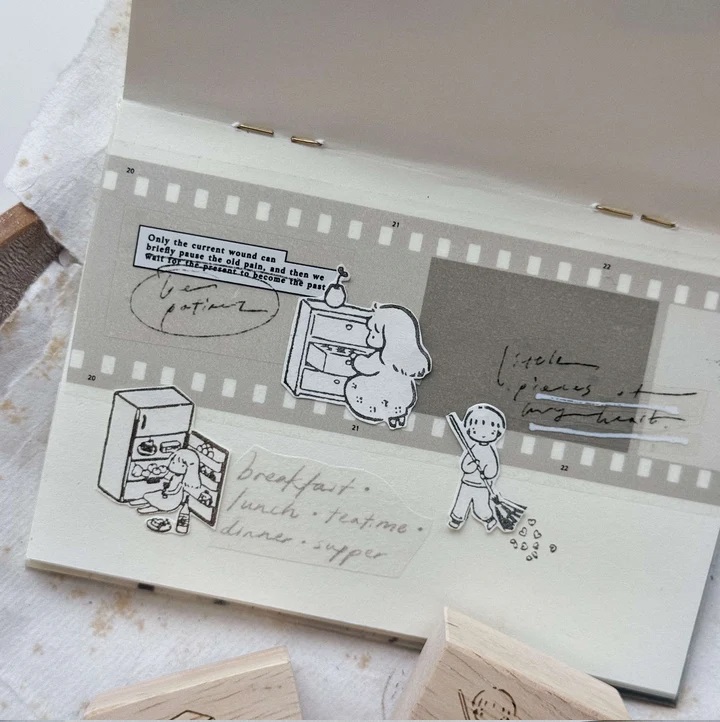 SOM x msbulat In Search of Ourselves Through Time 系列印章