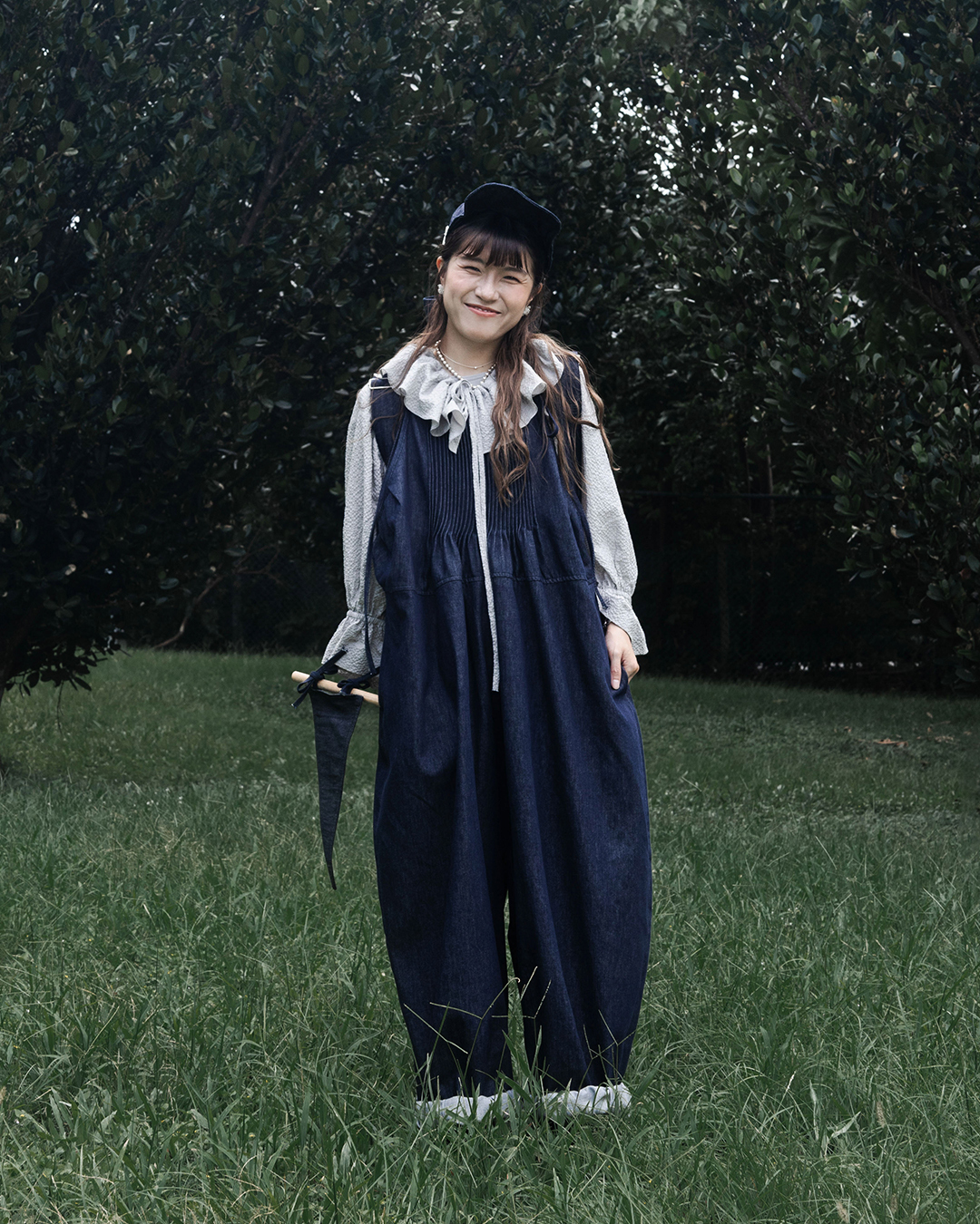 【 Kiki.co Made 】Denim Oversize Overalls
