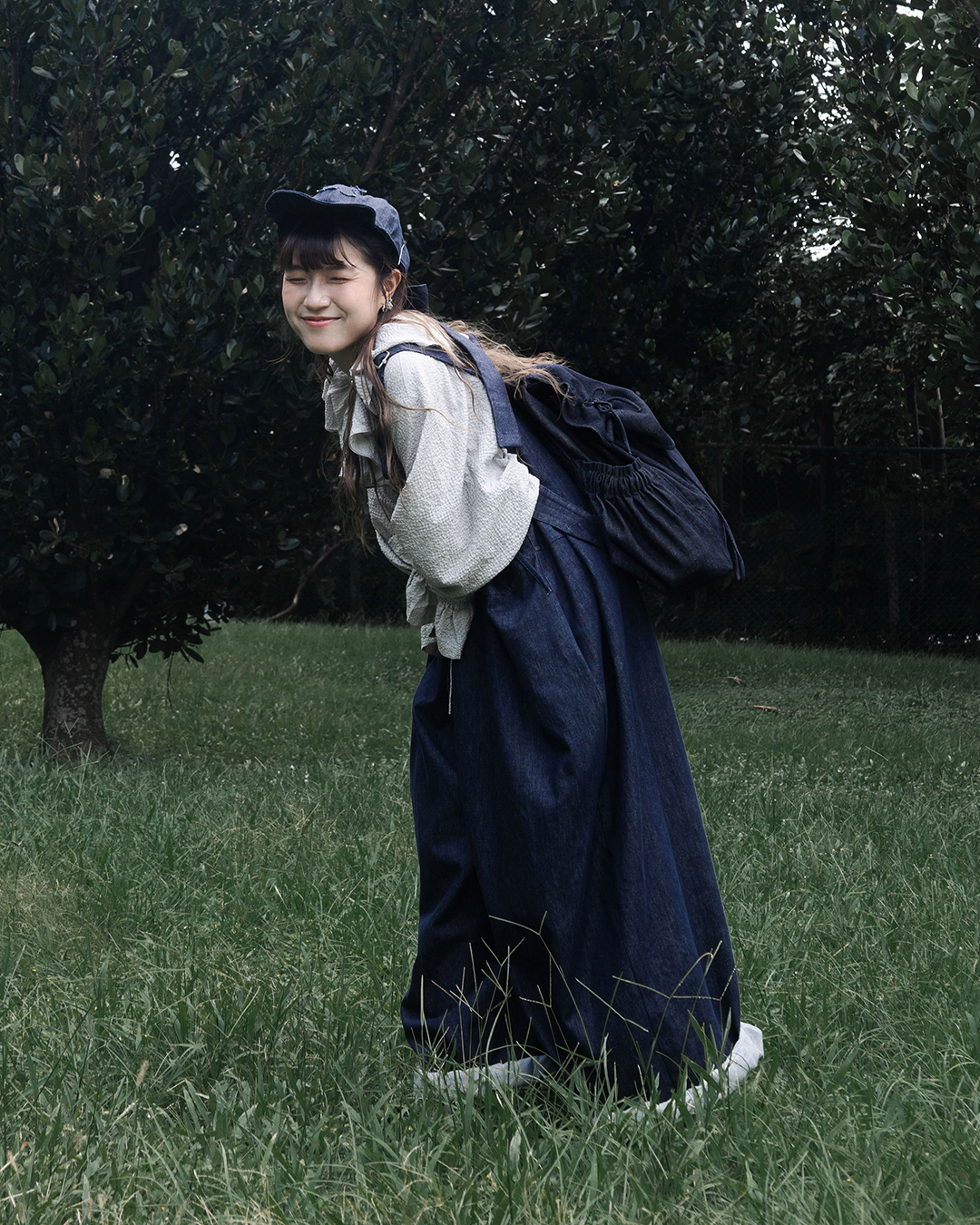 【 Kiki.co Made 】Denim Oversize Overalls