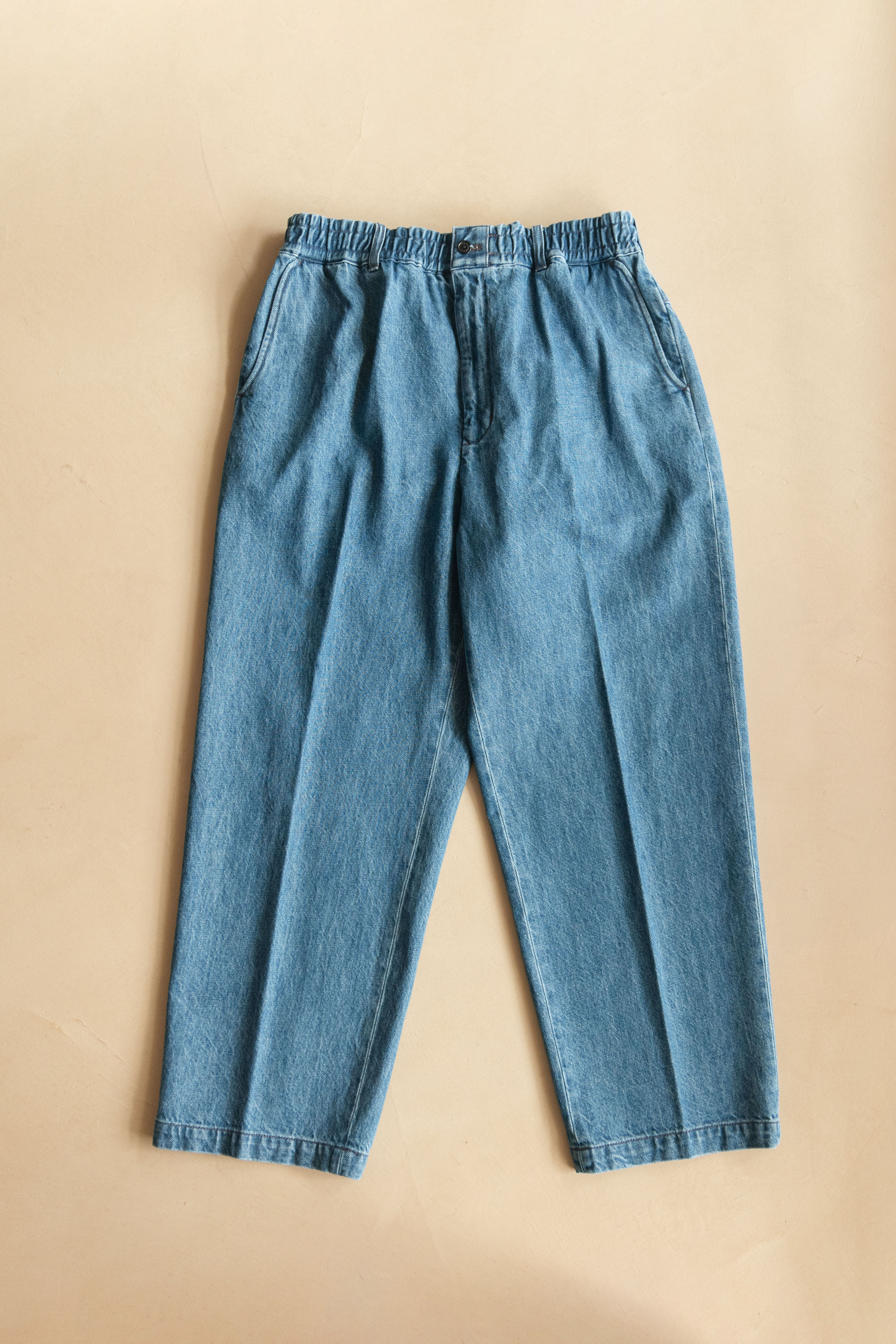 FARAH EASY WIDE TAPERED PANTS (3COL)