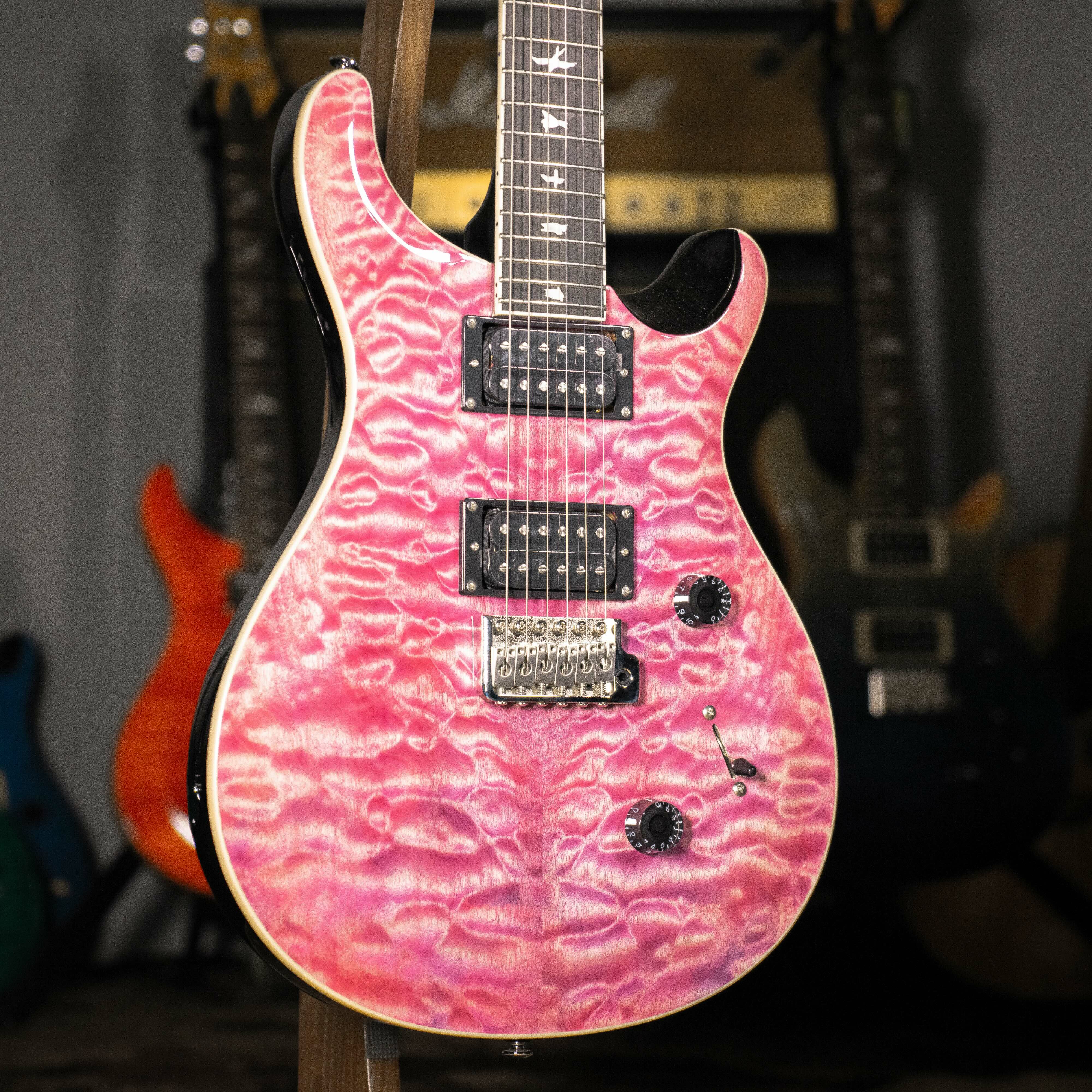 PRS SE Custom 24 Quilt Violet 電吉他