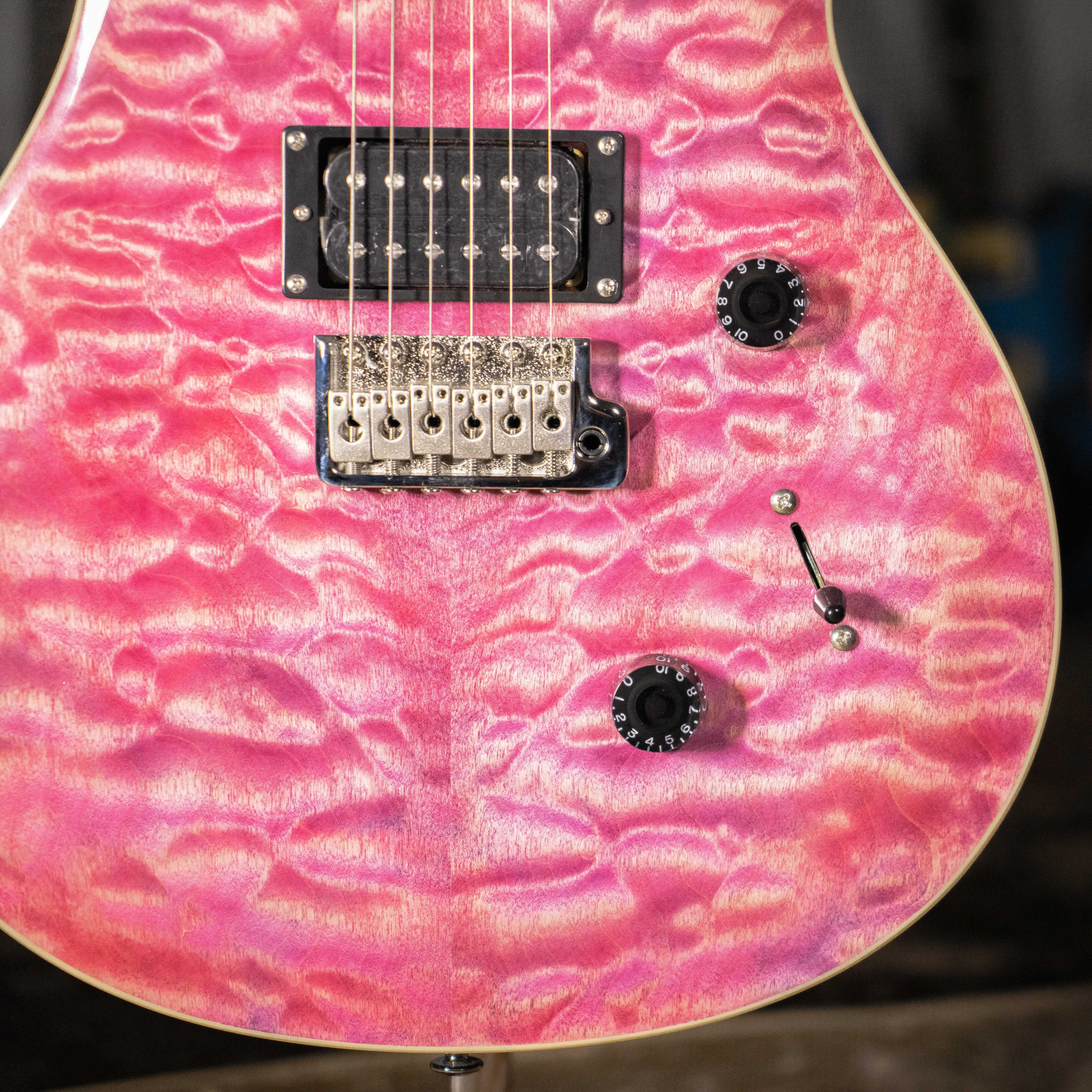 PRS SE Custom 24 Quilt Violet 電吉他