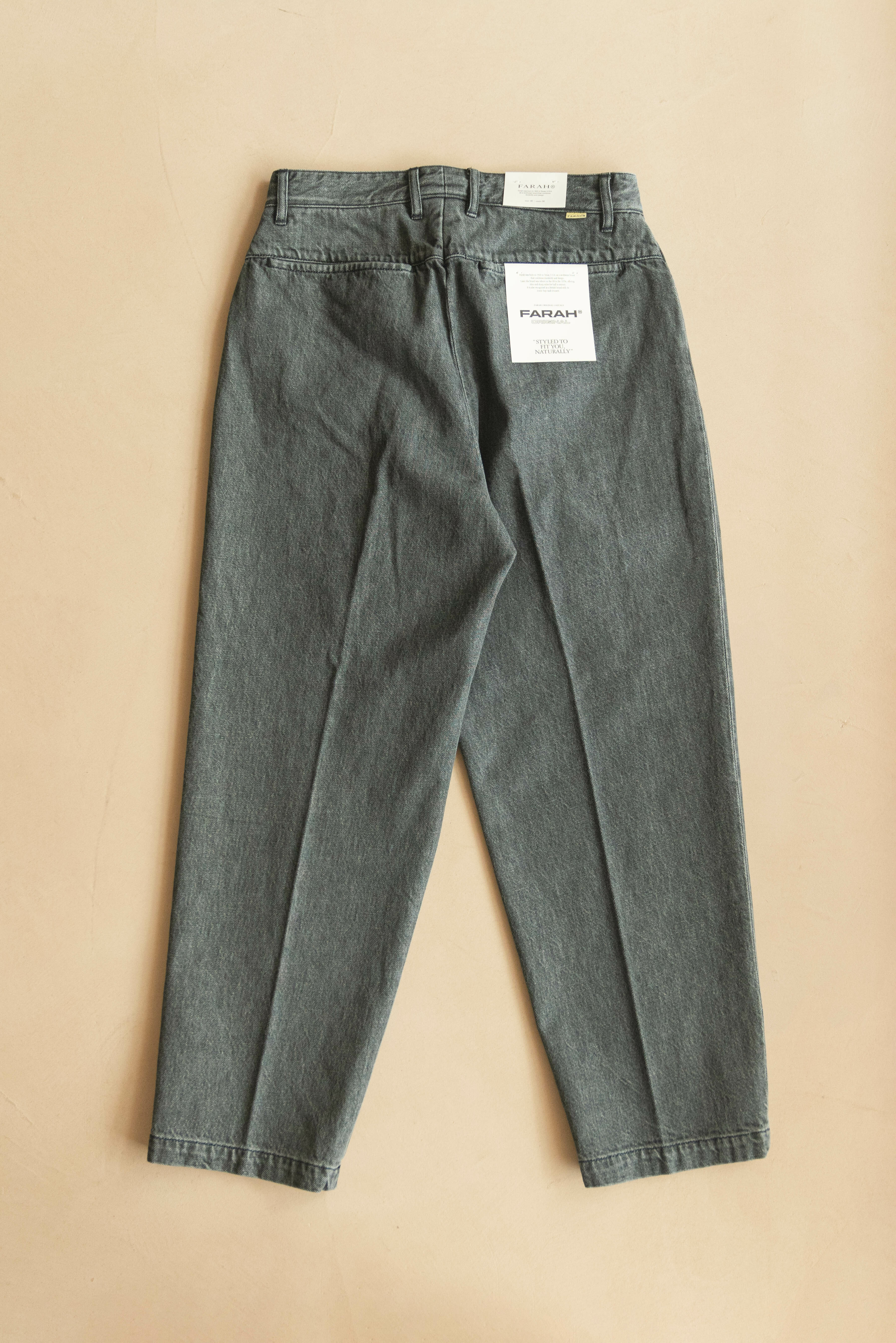 FARAH TWO TUCK WIDE TAPERED PANTS - 24FW (3色)