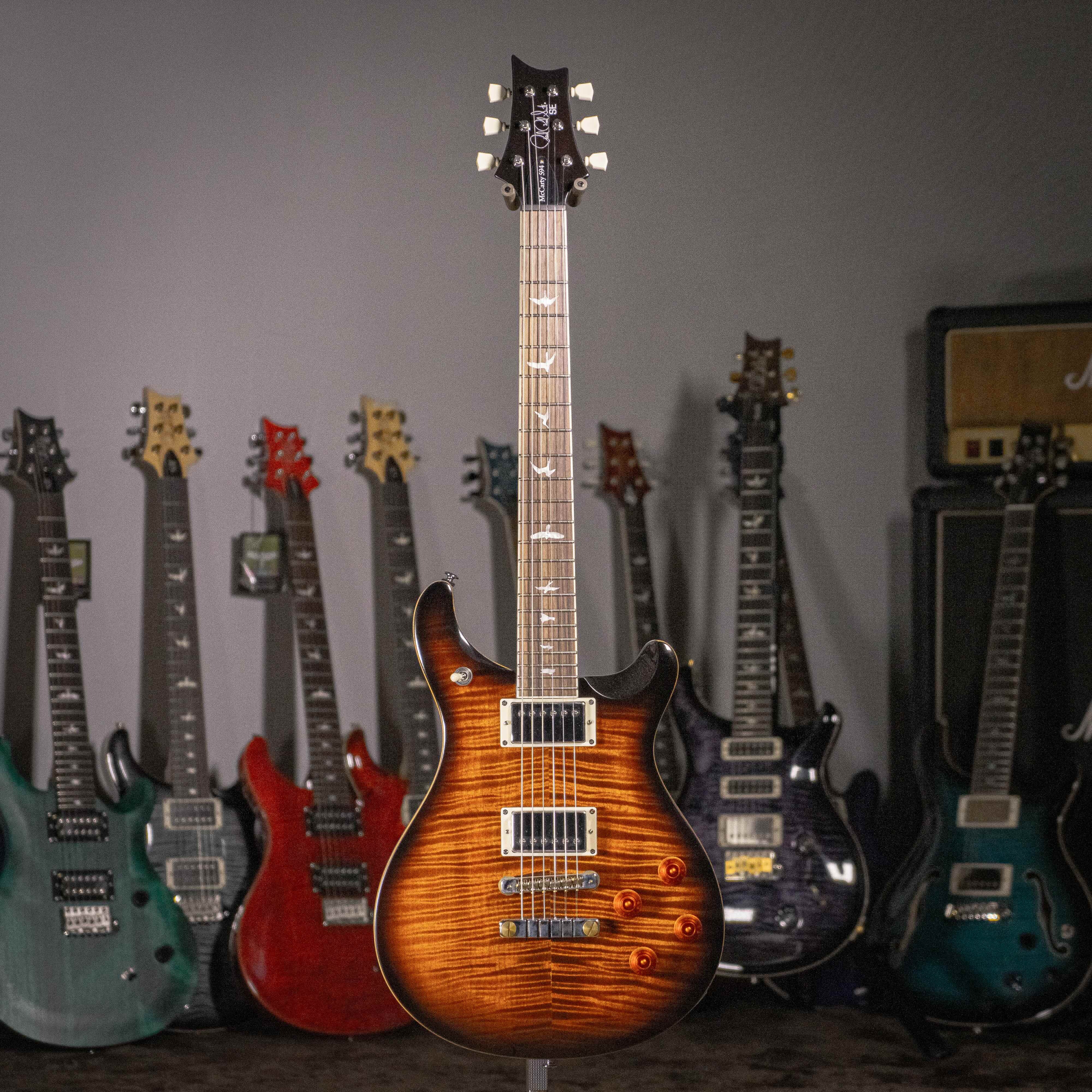 PRS SE McCarty 594 Black Gold Burst 電吉他 含原廠琴袋