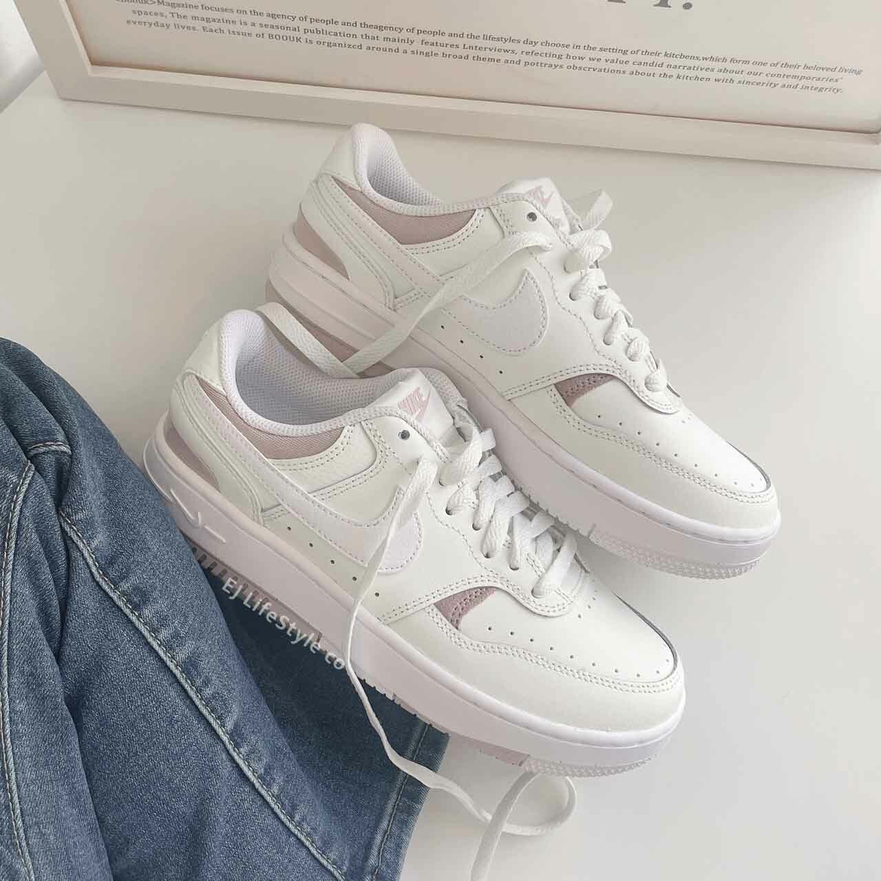 NIKE GAMMA FORCE 米白 藕紫色 粉色 淡紫色 粉紫色 白粉 拼接 女鞋 DX9176-114 / 調貨