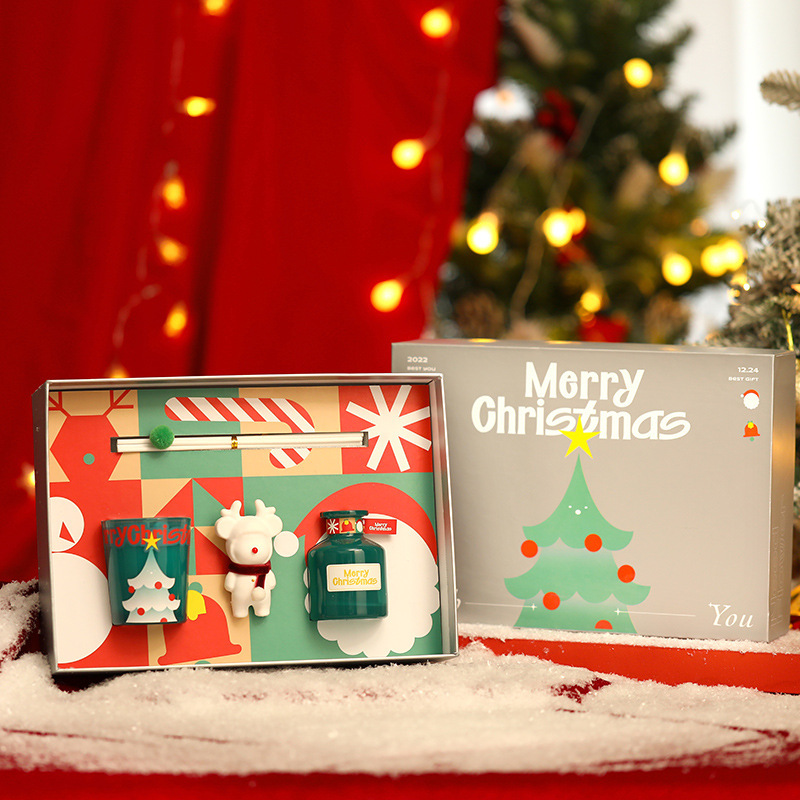 《5104》一鹿有你聖誕節香薰蠟燭禮盒