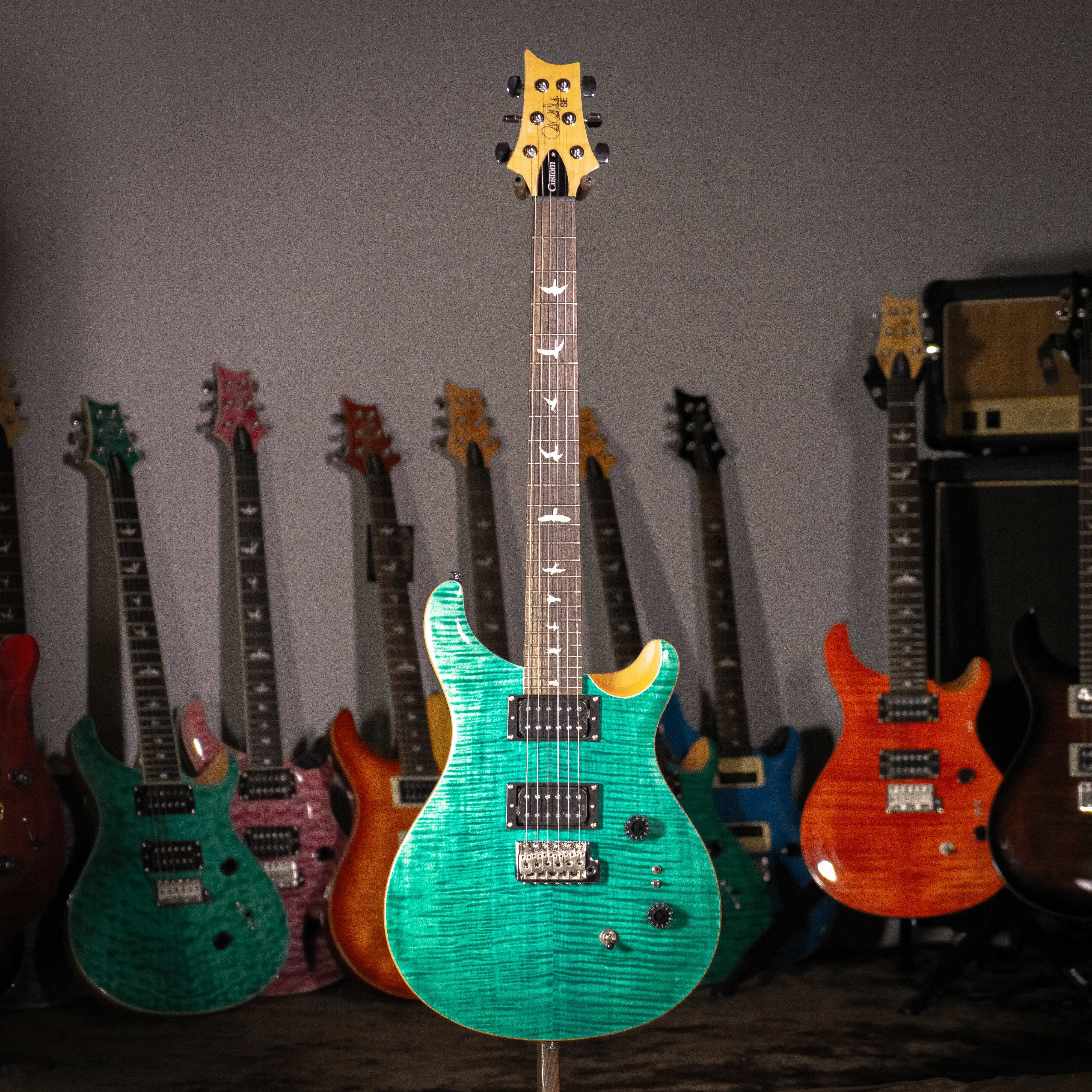 PRS SE Custom 24-08 Turquoise 電吉他