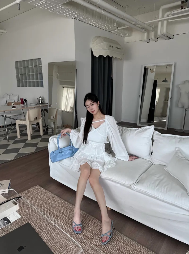 細帶低跟涼鞋（版型正常拿即可🤍）