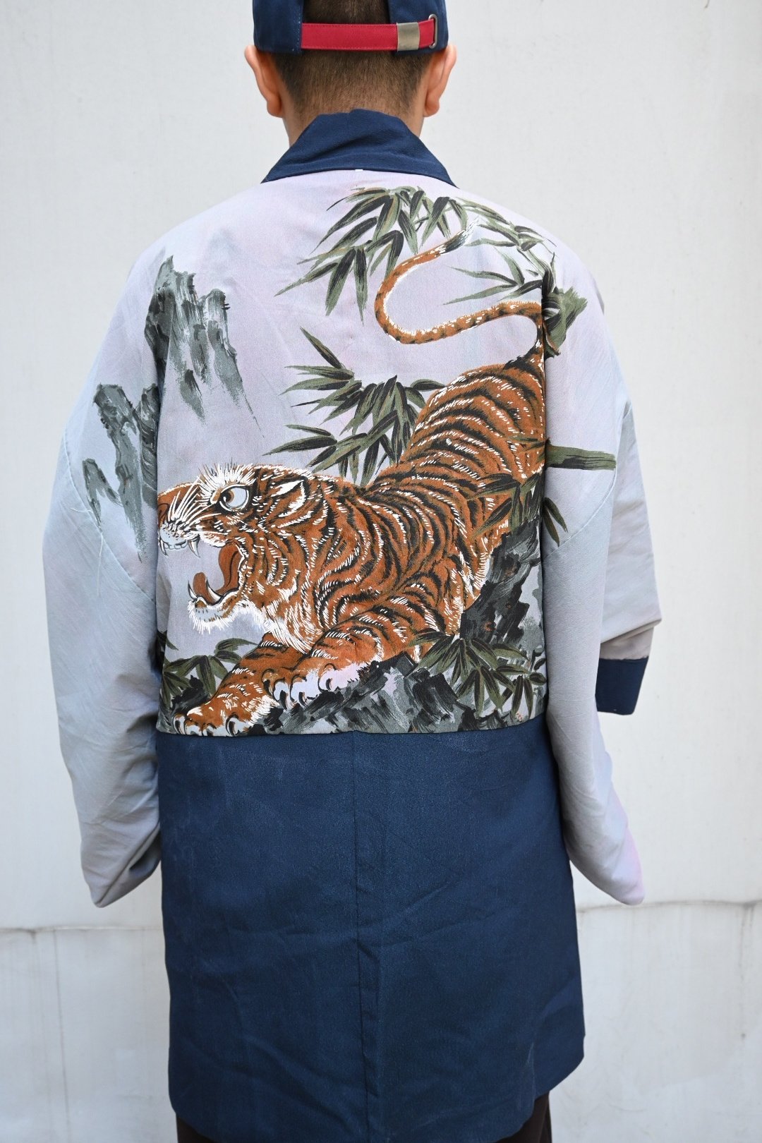 Vintage Japan Haori Jacket *Tiger print