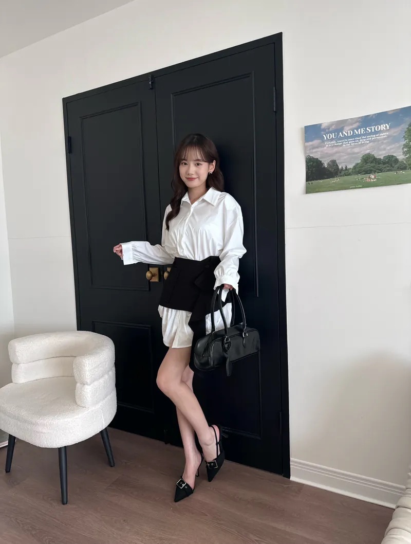 腰帶設計款尖頭跟鞋（版型正常拿即可🤍）