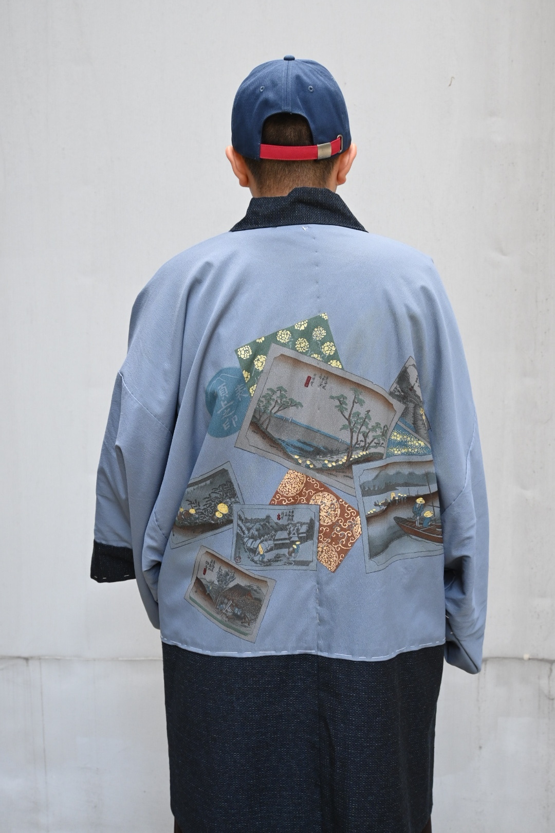 Vintage Japan Haori Jacket *postcard Print