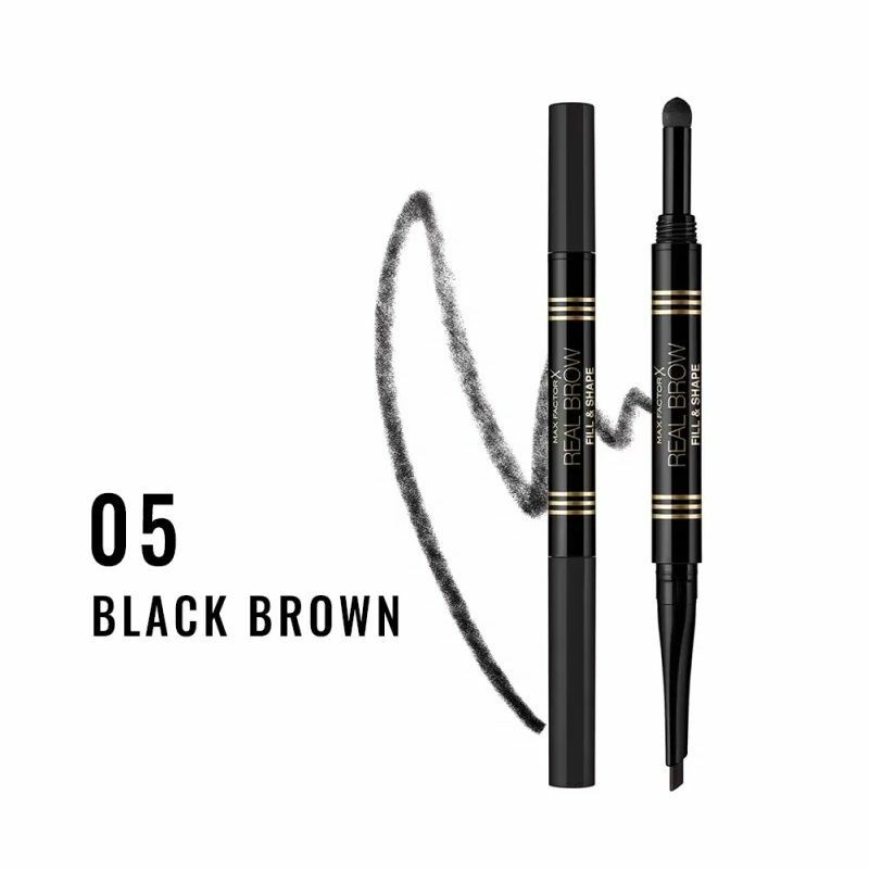Max Factor - 雙效持妝眉筆 #05 Black Brown (平行進口) (3614229448047)