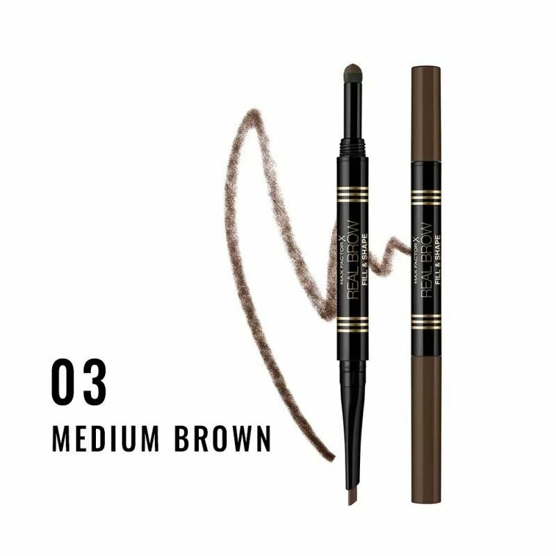 Max Factor - 雙效持妝眉筆 #03 Medium Brown (平行進口)  (3614229448061)