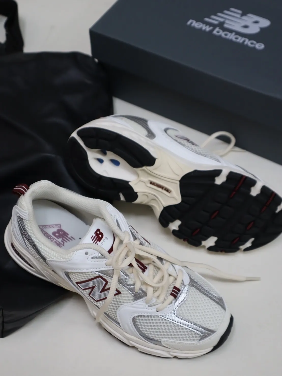 NEW BALANCE 530 白銀紅 酒紅色 奶油底 米白 復古 慢跑鞋 [獨家限時勁減!]