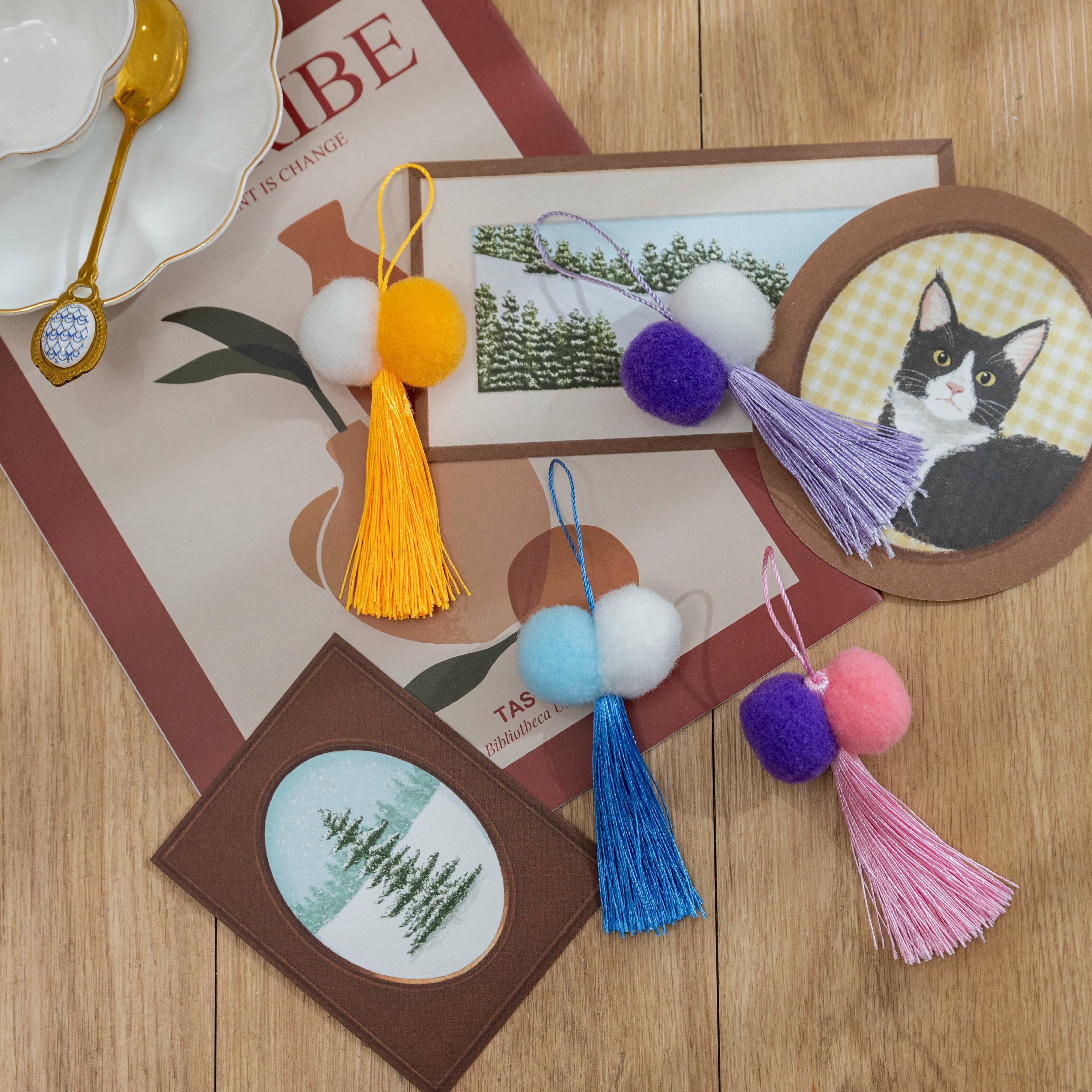 雙球流蘇┃共四色