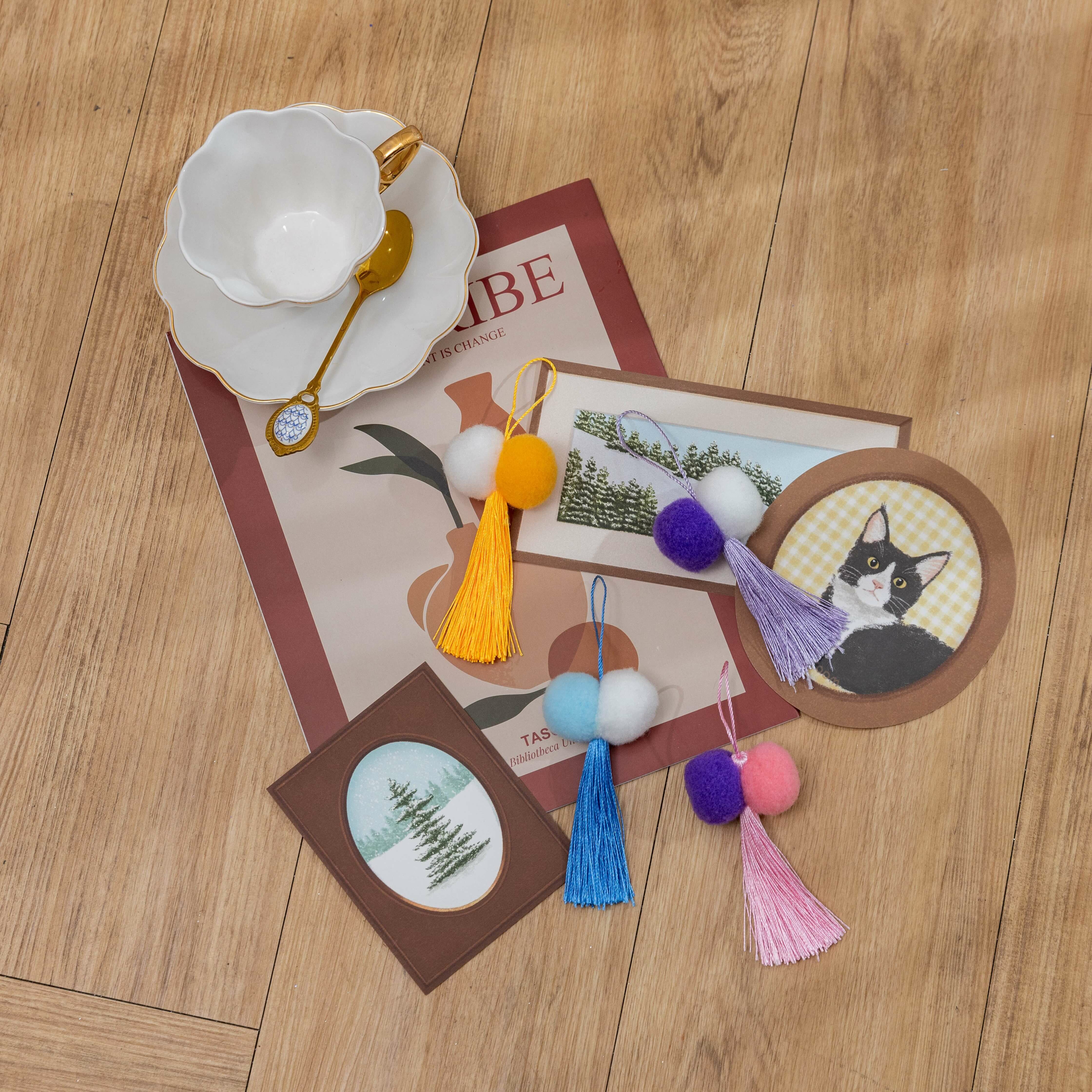 雙球流蘇┃共四色