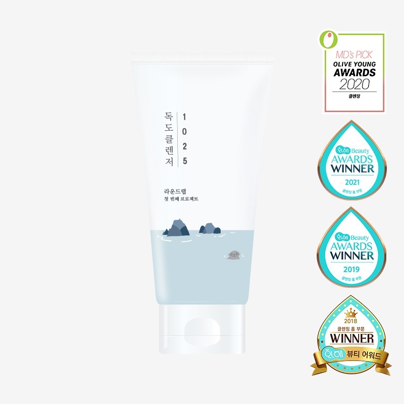 【現貨】【韓國大熱品牌！】Round Lab 1025 Dokdo Cleanser 獨島弱酸性保濕洗面奶150mL