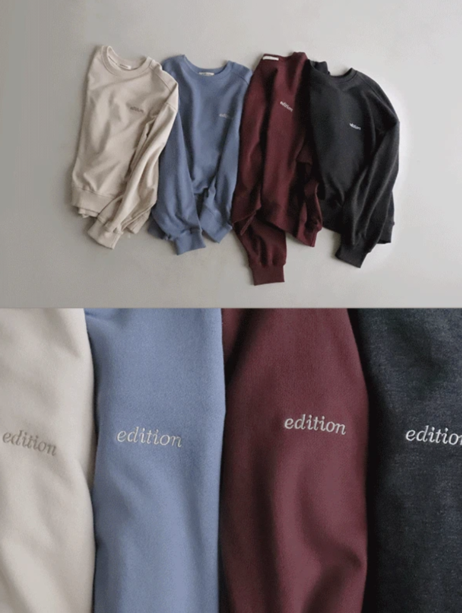 預訂｜SLOWAND #SLOWMADE Edition Embroidery Lettering MTM (4 Color)