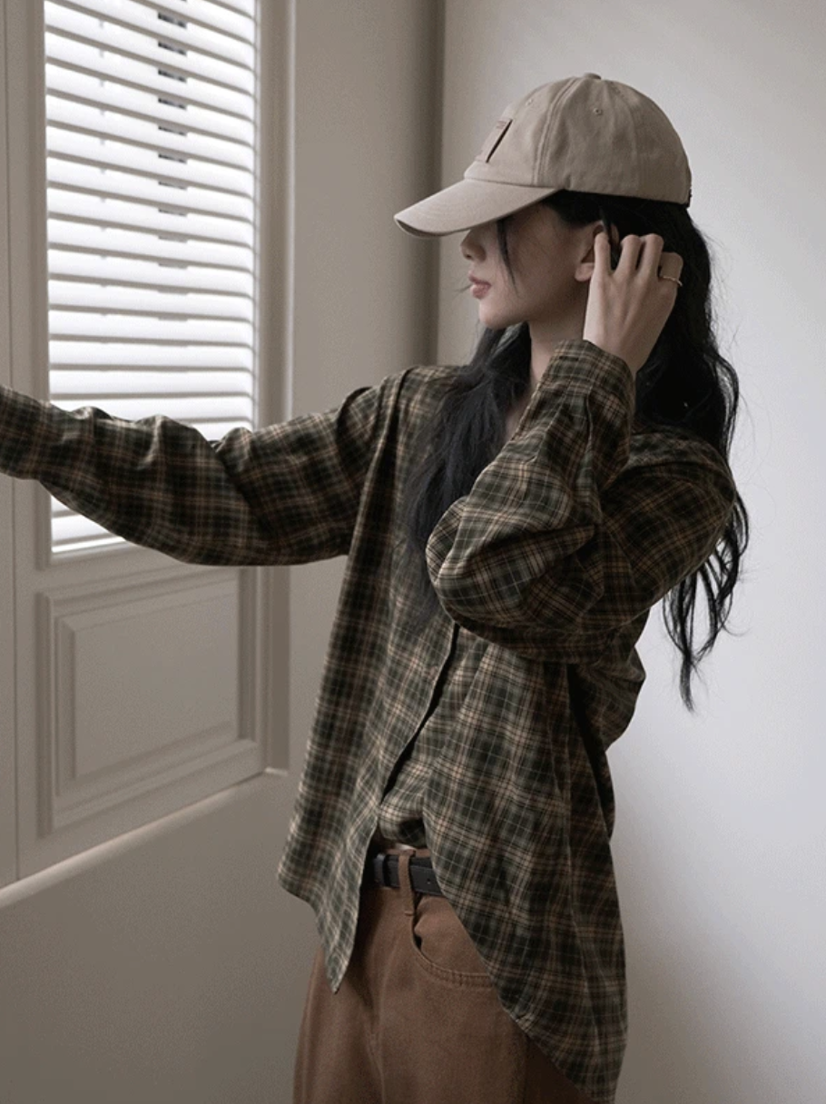 預訂｜SLOWAND #SLOWMADE Vintage Check Shirt (2 Color)