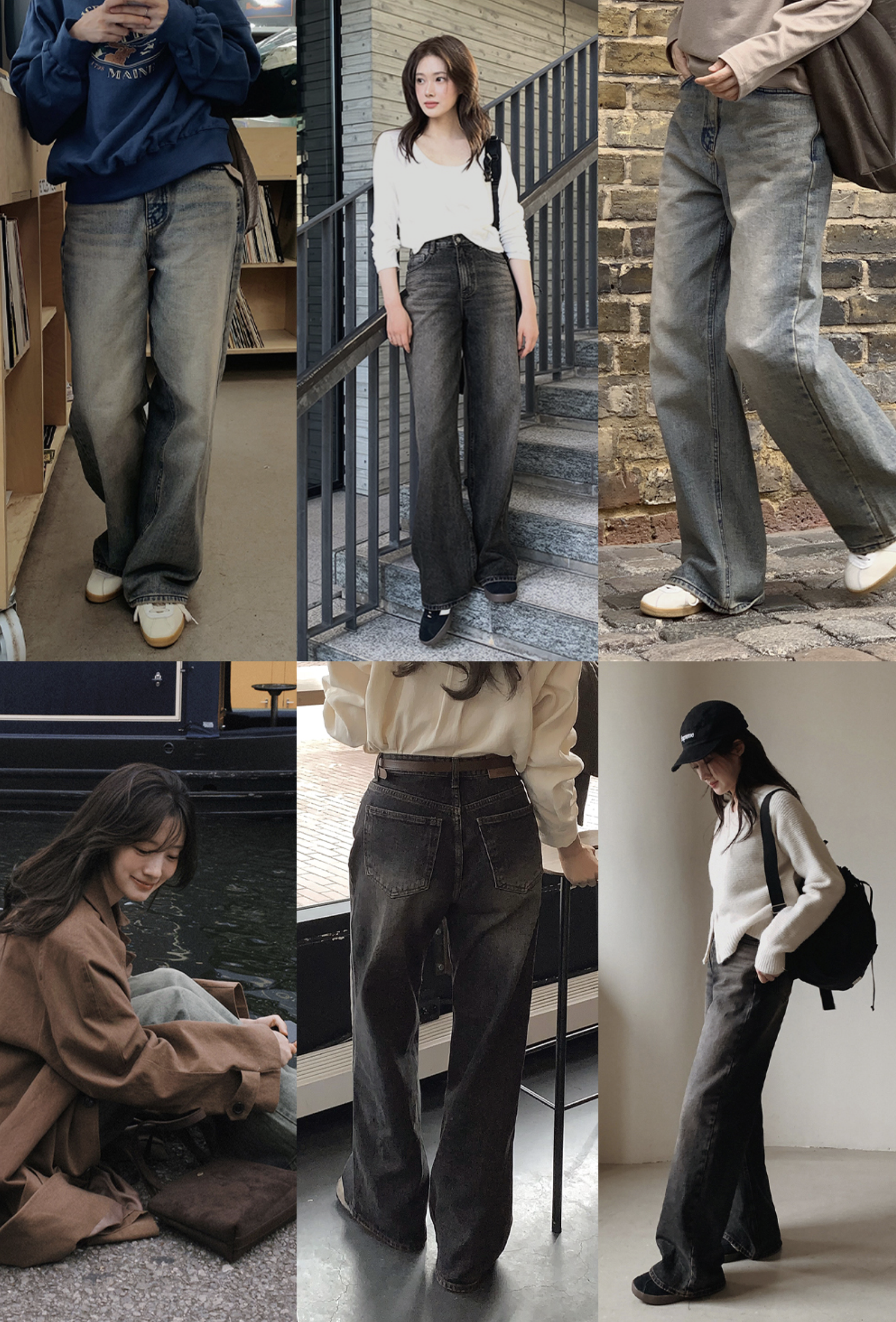 預訂｜SLOWAND #SLOWMADE Premium Vintage Washed Denim Pants (2 Color)