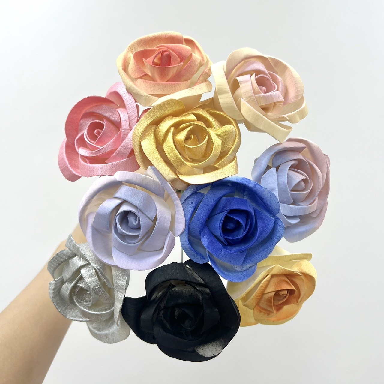 越南索拉花 玫瑰桔梗 6CM<十支一把>