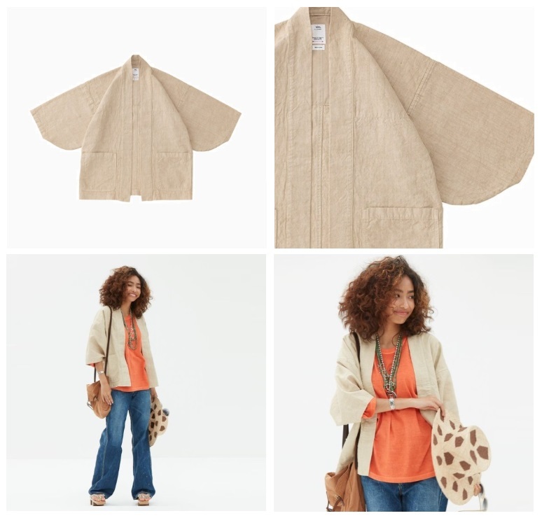 VSVIM WMV HAPPI W (LINEN) W *女裝 - BEIGE WOMEN SIZE (1) PRE ORDER ITEM (預訂中)