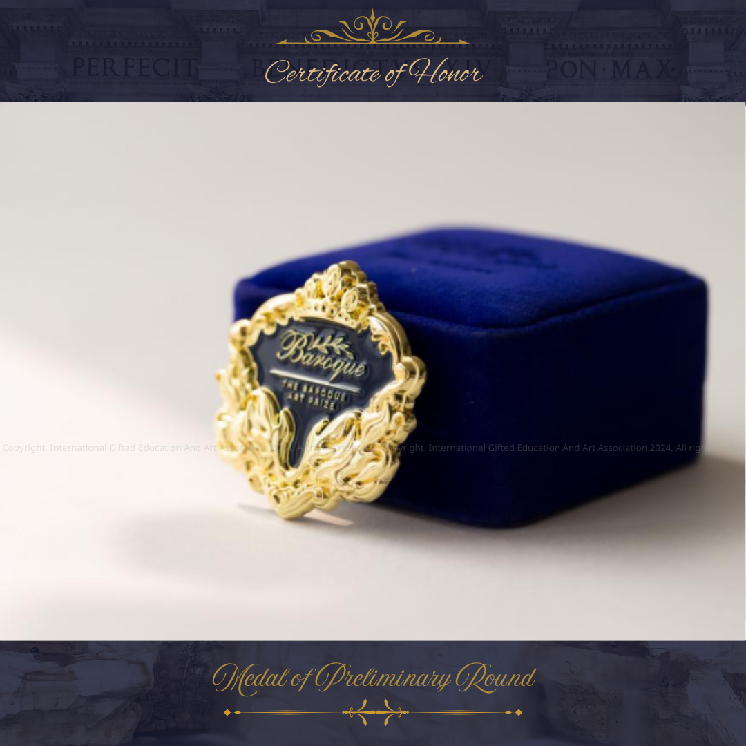 巴洛克國際藝術獎初賽獎章