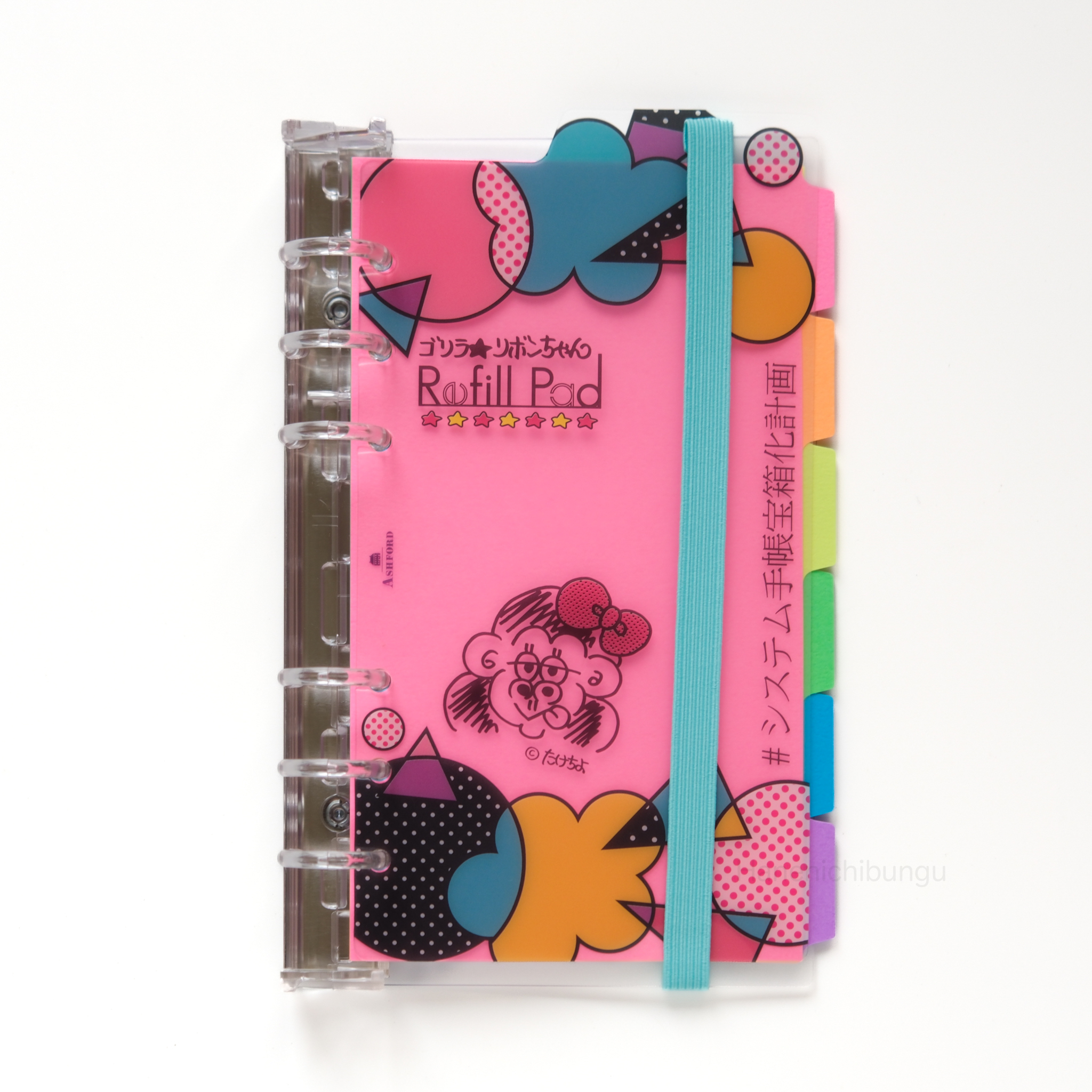 BIBLE／TAKECHIYO 蝴蝶結大猩猩REFILL PAD-輕巧內頁收納本