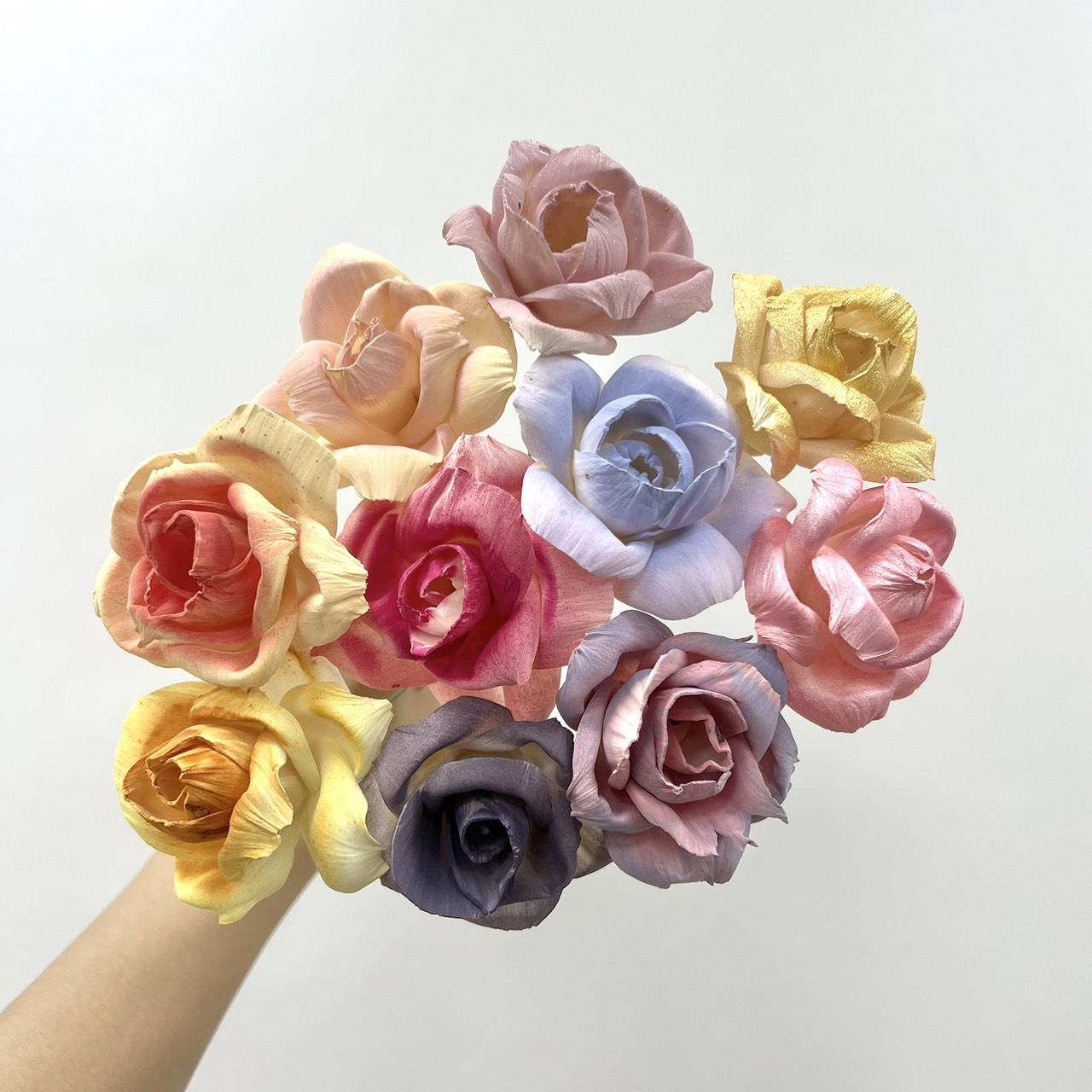 越南索拉花 桔梗花(NEW) 6CM <十支一把>