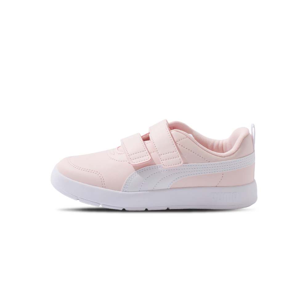 Puma Courtflex V3 V PS 童鞋 中童 粉色 兒童 魔鬼氈 運動 休閒鞋 39764207