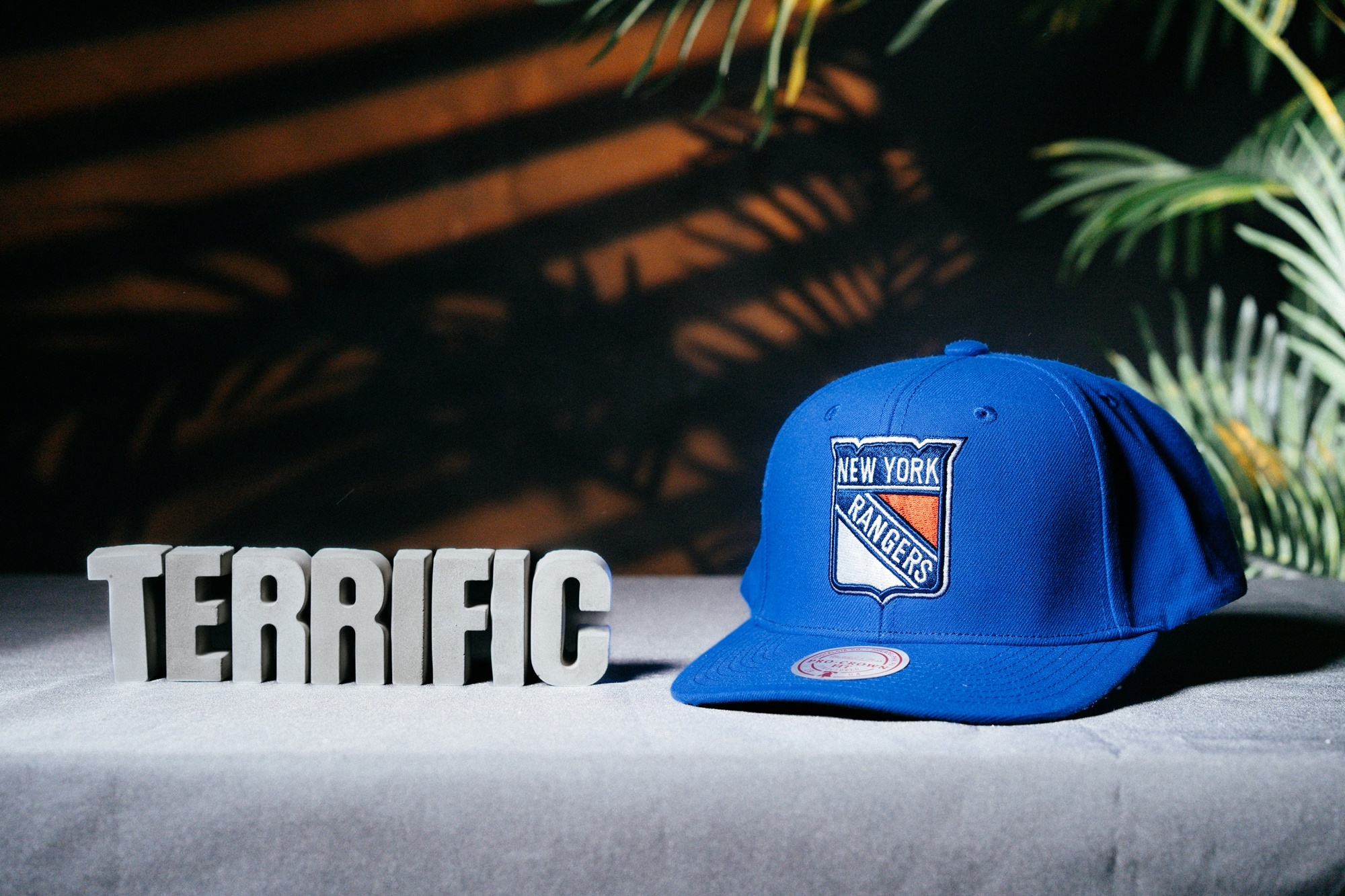 NFL帽子 New York Rangers 紐約遊騎兵 隊徽藍 棒球帽 M&N 可調式 全新