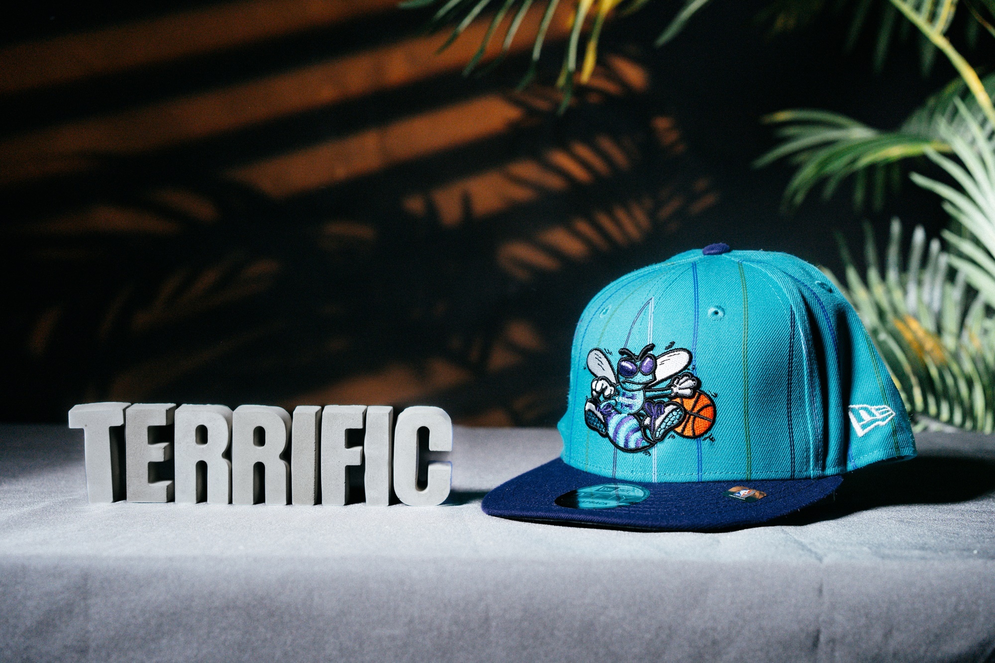 NBA帽子 Charlotte Hornets 夏洛特黃蜂 湖水綠 復古條紋 棒球帽 New Era 9FIFTY 可調式 全新
