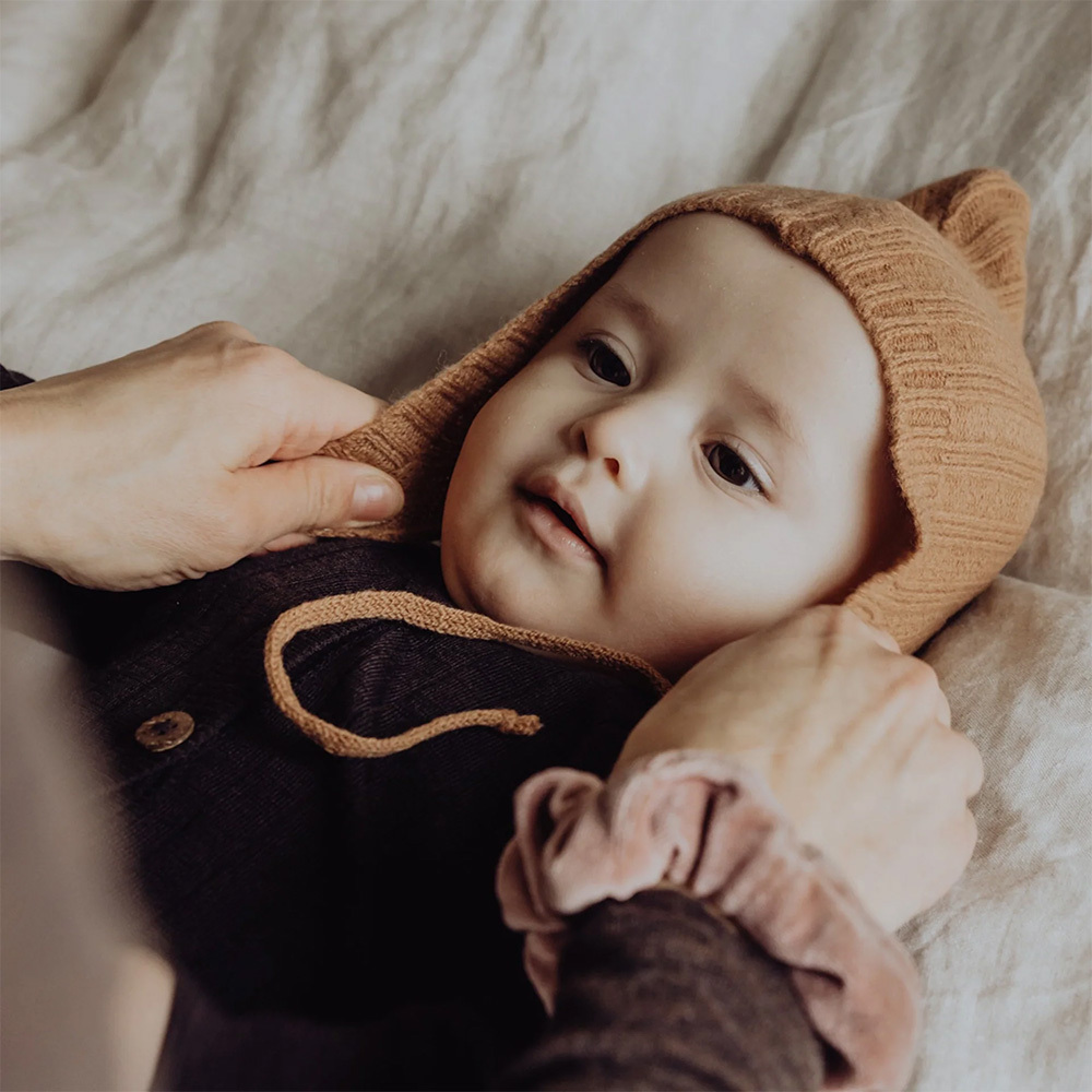 荷蘭Finch & Fable 羊毛針織帽-Fawn