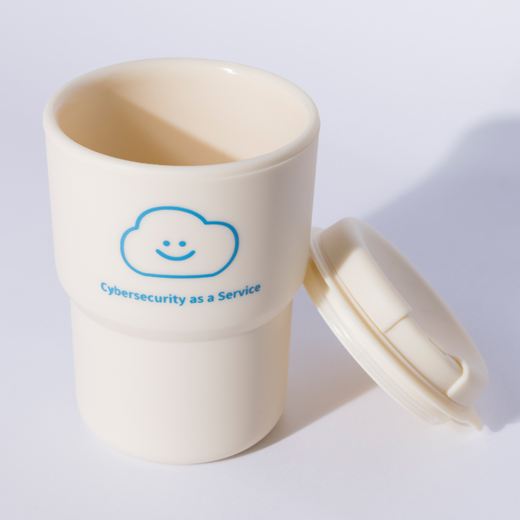 cybersecurity 雙層咖啡杯